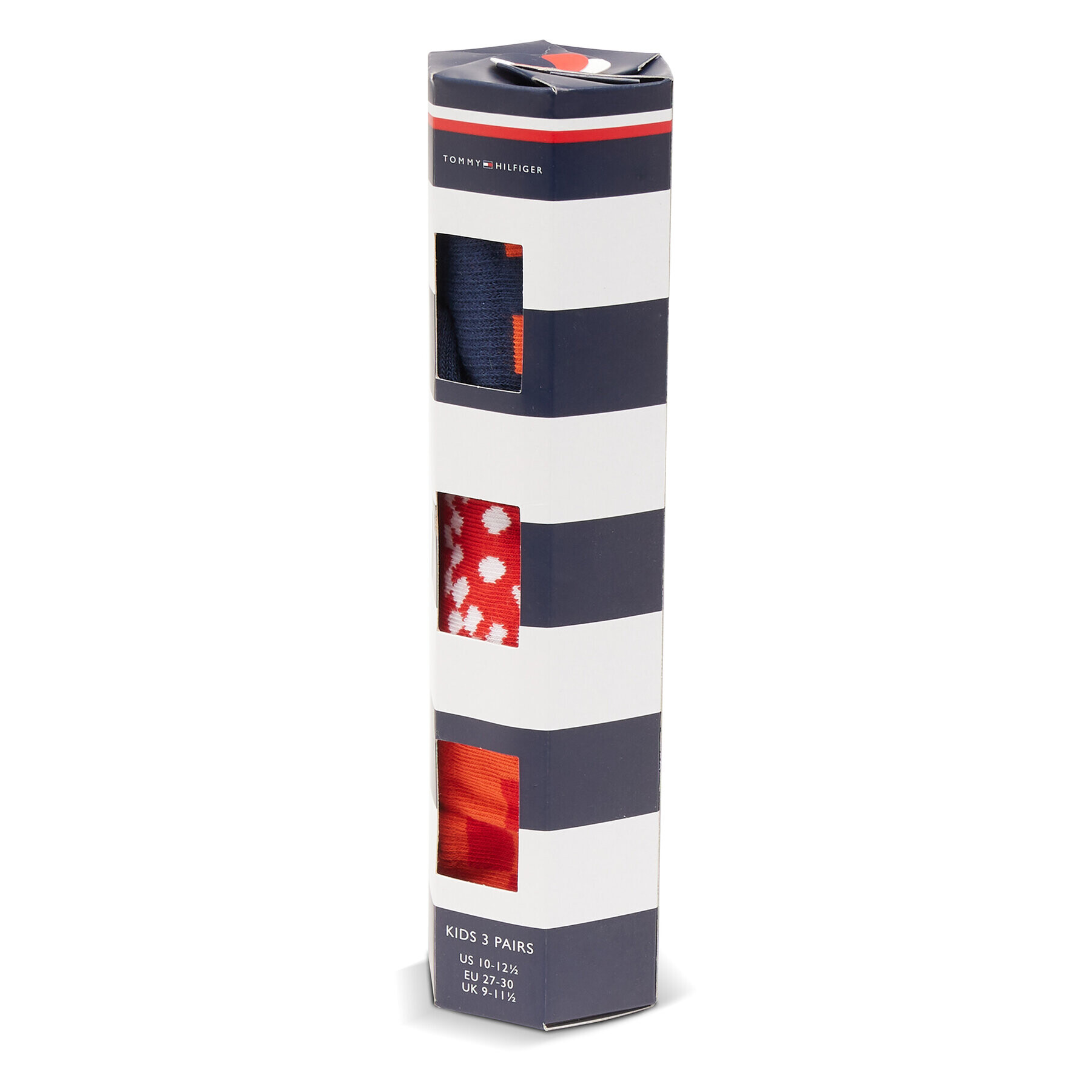 Tommy Hilfiger Комплект 3 чифта дълги чорапи детски 701220267 Цветен - Pepit.bg