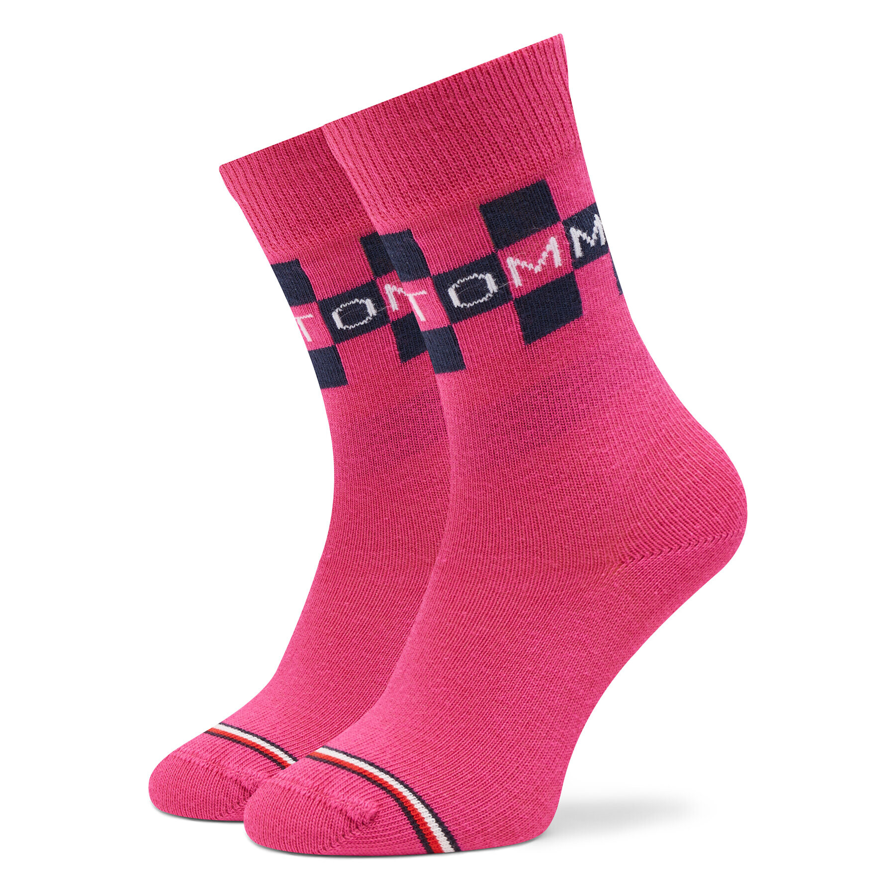 Tommy Hilfiger Комплект 3 чифта дълги чорапи детски 701220267 Цветен - Pepit.bg