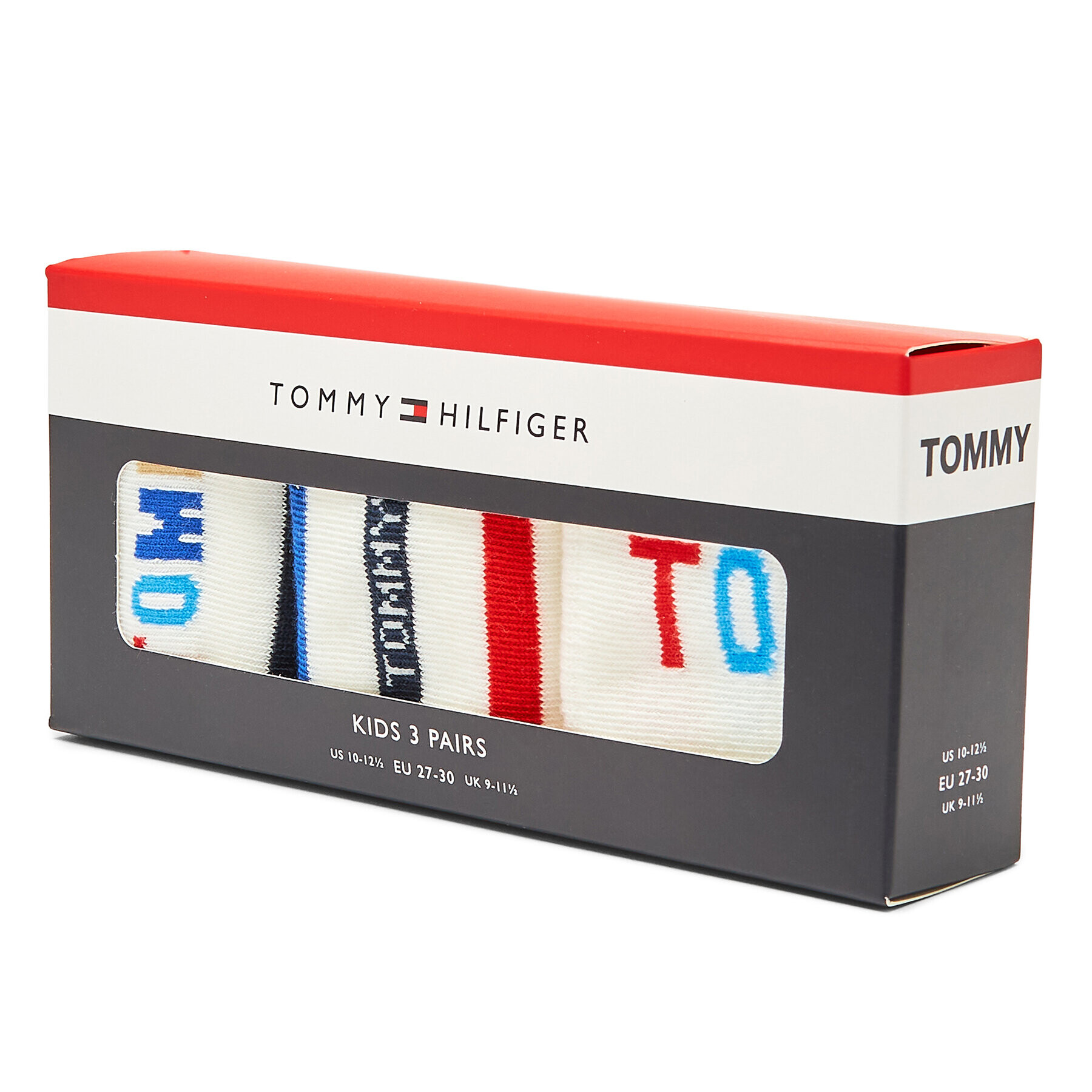 Tommy Hilfiger Комплект 3 чифта дълги чорапи детски 701222670 Цветен - Pepit.bg