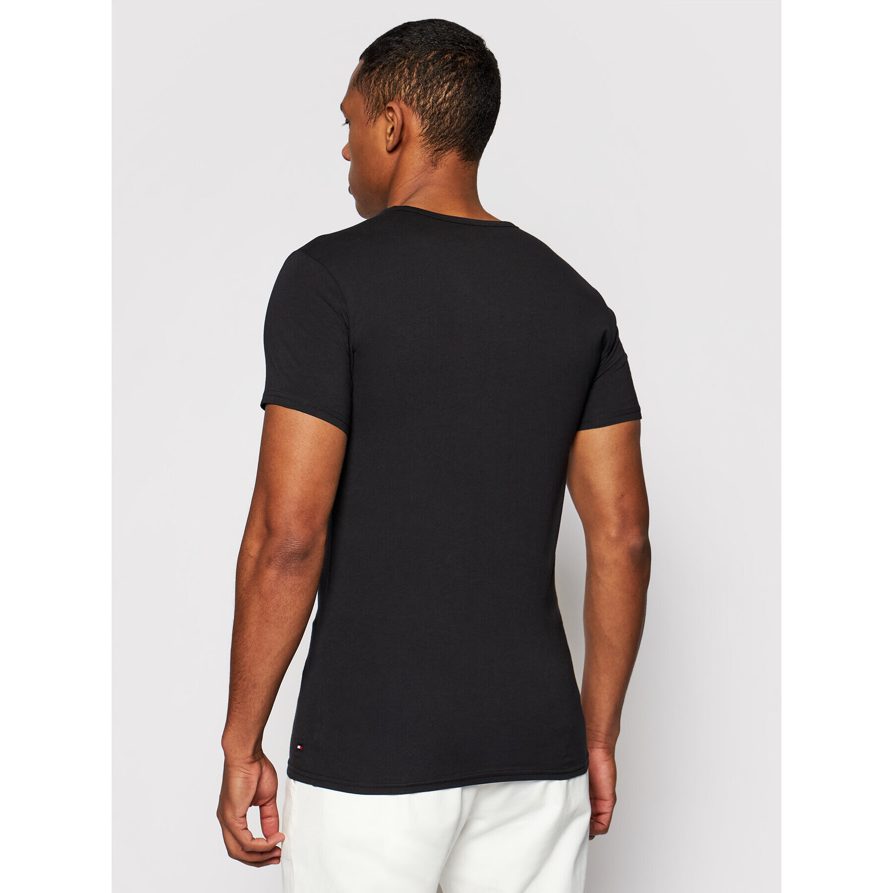Tommy Hilfiger Комплект 3 тишърти 2S87903767 Черен Regular Fit - Pepit.bg