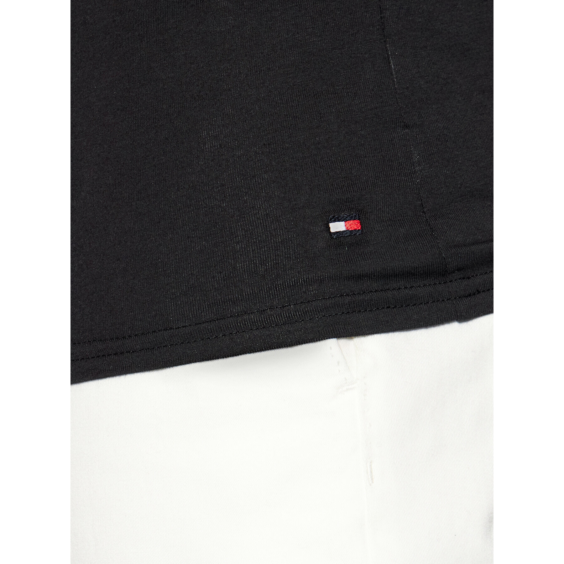 Tommy Hilfiger Комплект 3 тишърти 2S87903767 Черен Regular Fit - Pepit.bg