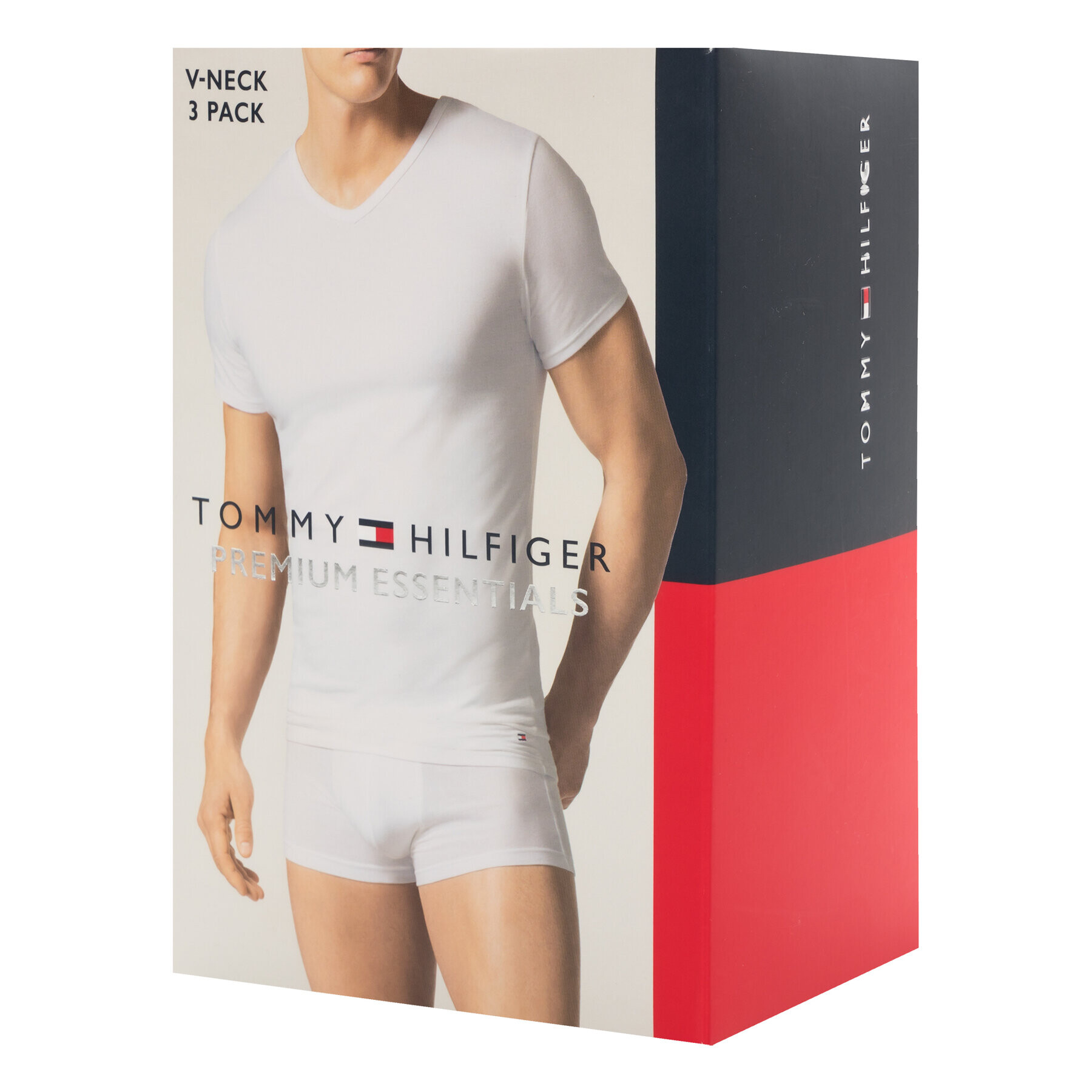 Tommy Hilfiger Комплект 3 тишърти 2S87903767 Черен Regular Fit - Pepit.bg