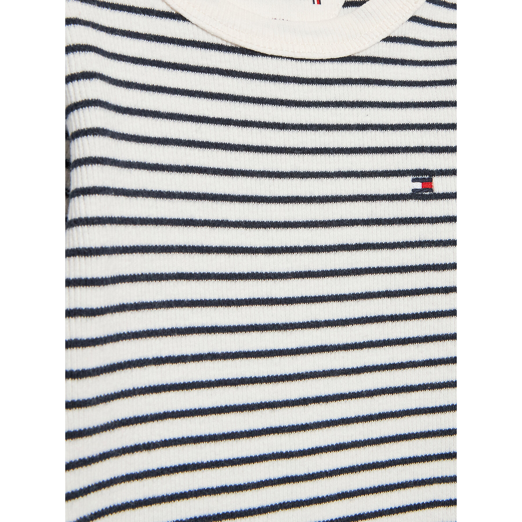 Tommy Hilfiger Комплект боди и панталон KN0KN01586 Бял Regular Fit - Pepit.bg