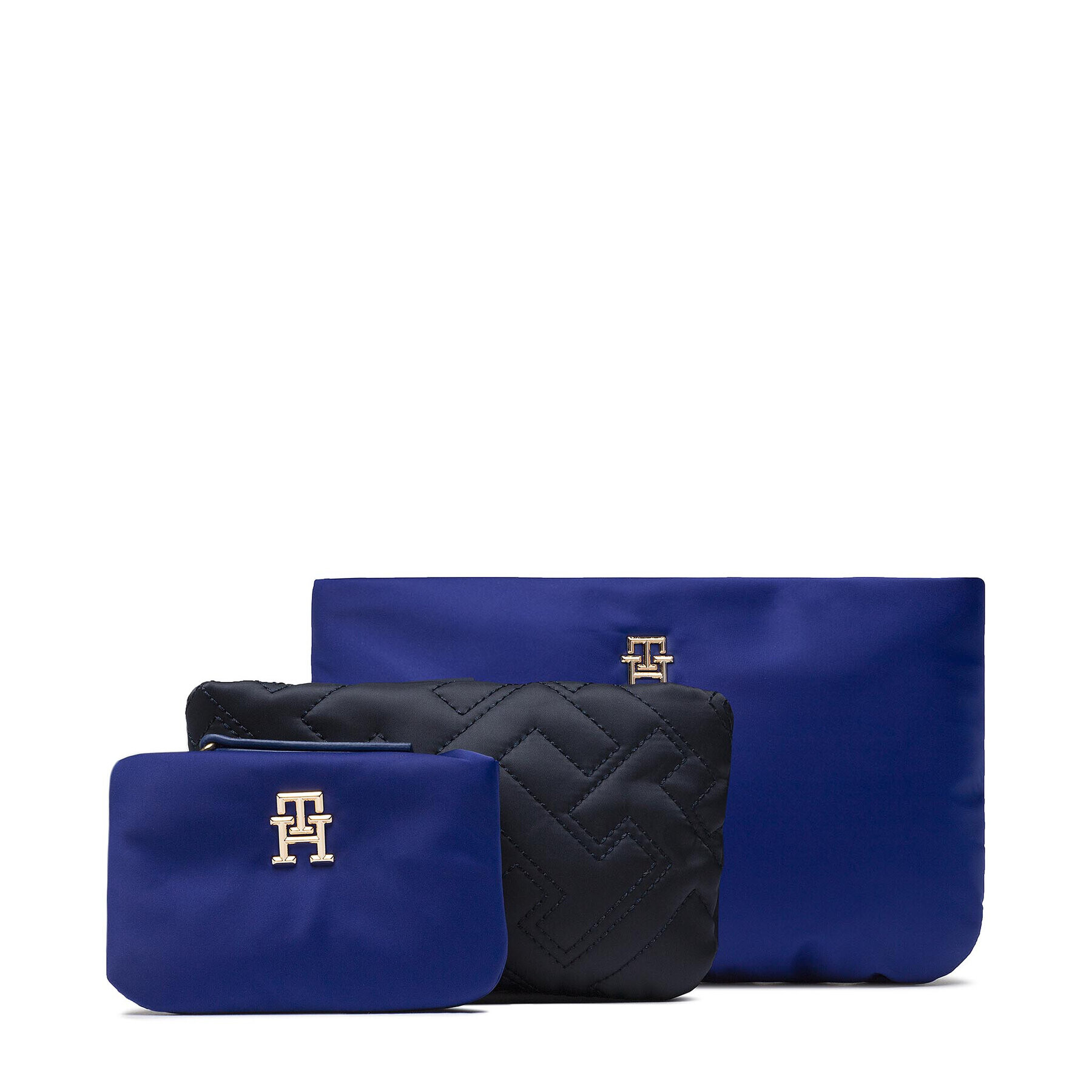 Tommy Hilfiger Комплект несесери My Tommy Idol 3 Pouch AW0AW13640 Син - Pepit.bg