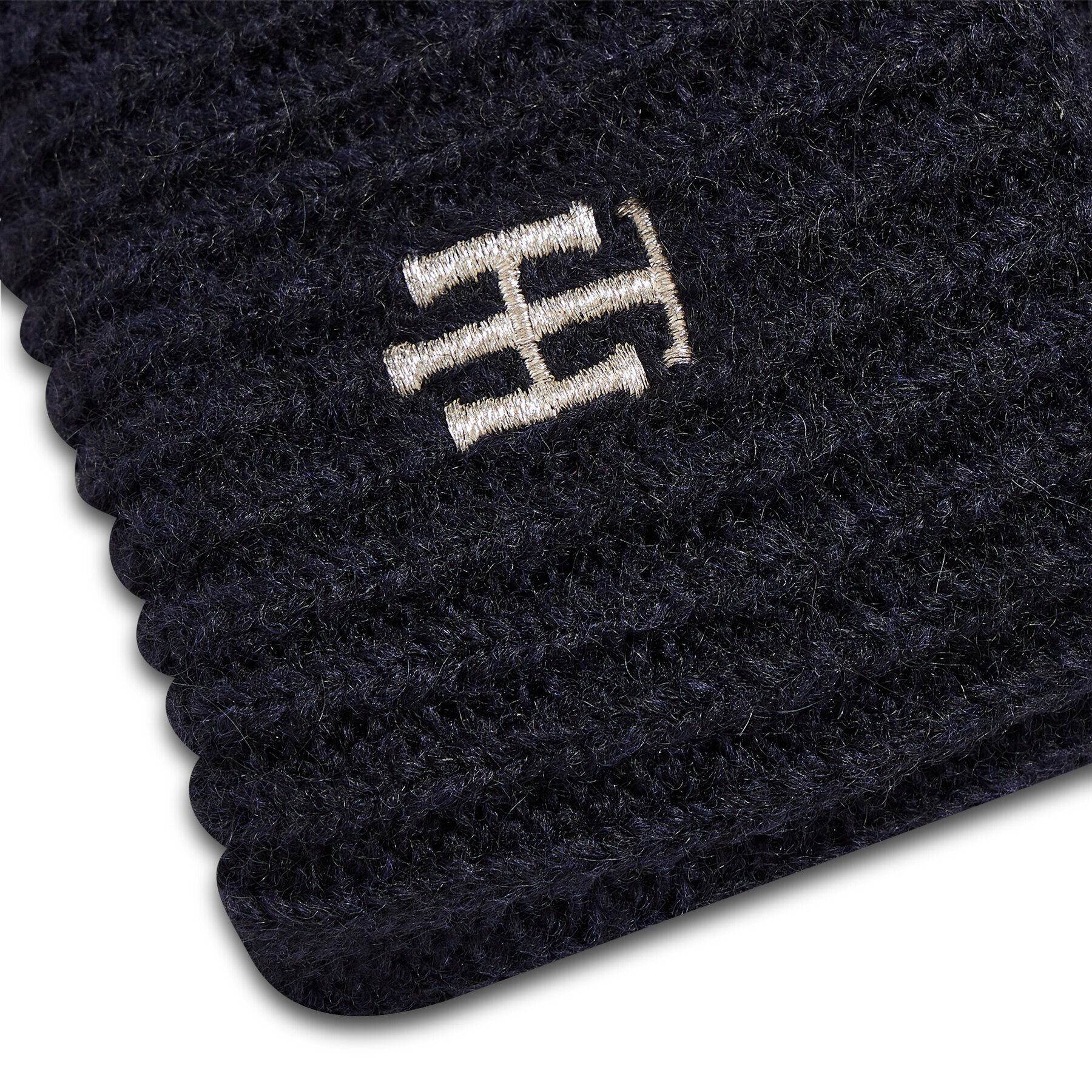 Tommy Hilfiger Комплект шал и шапка Gp Th Effortless Scarf & Beanie AW0AW10855 Тъмносин - Pepit.bg