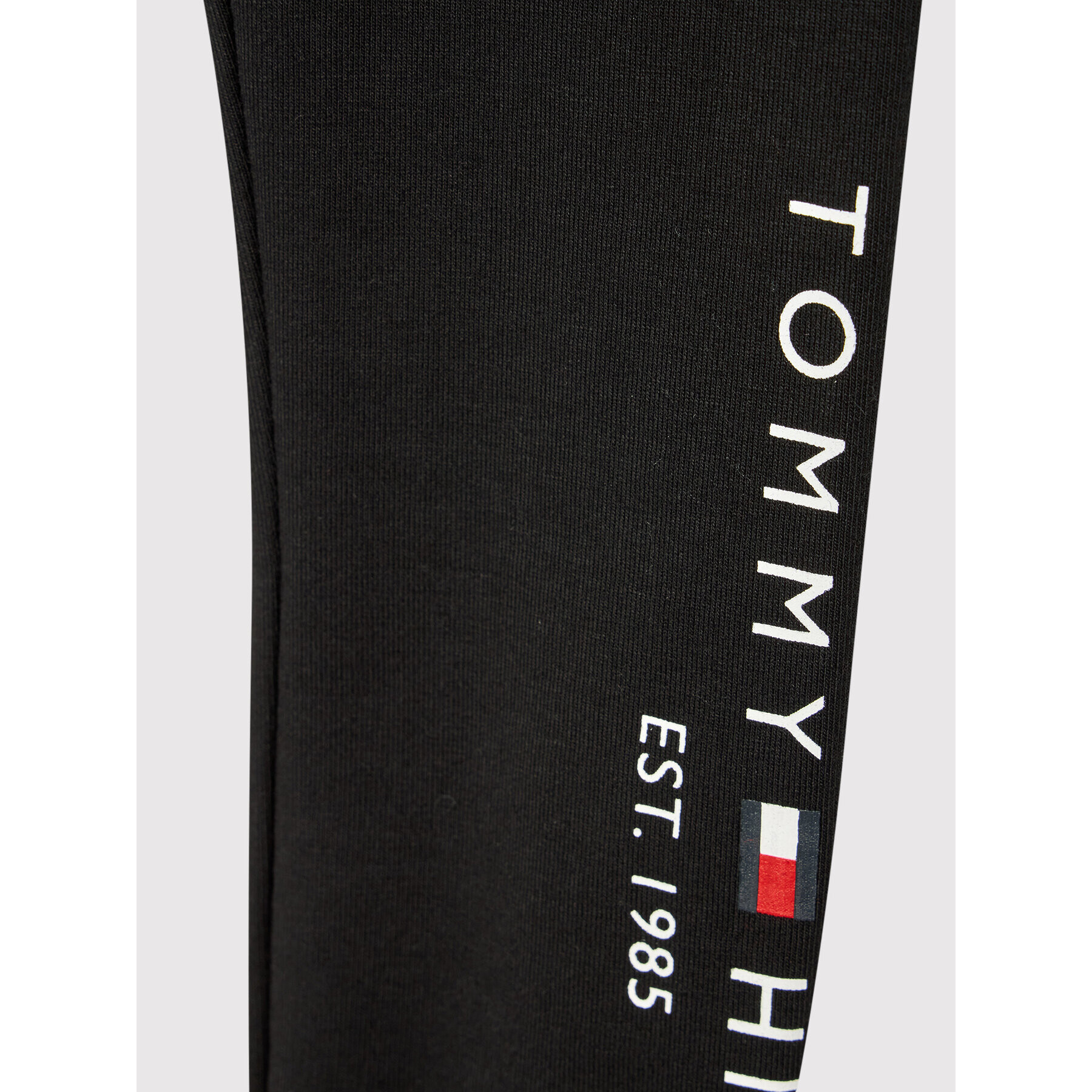 Tommy Hilfiger Комплект суитшърт и клин Essential KG0KG06027 D Черен Regular Fit - Pepit.bg