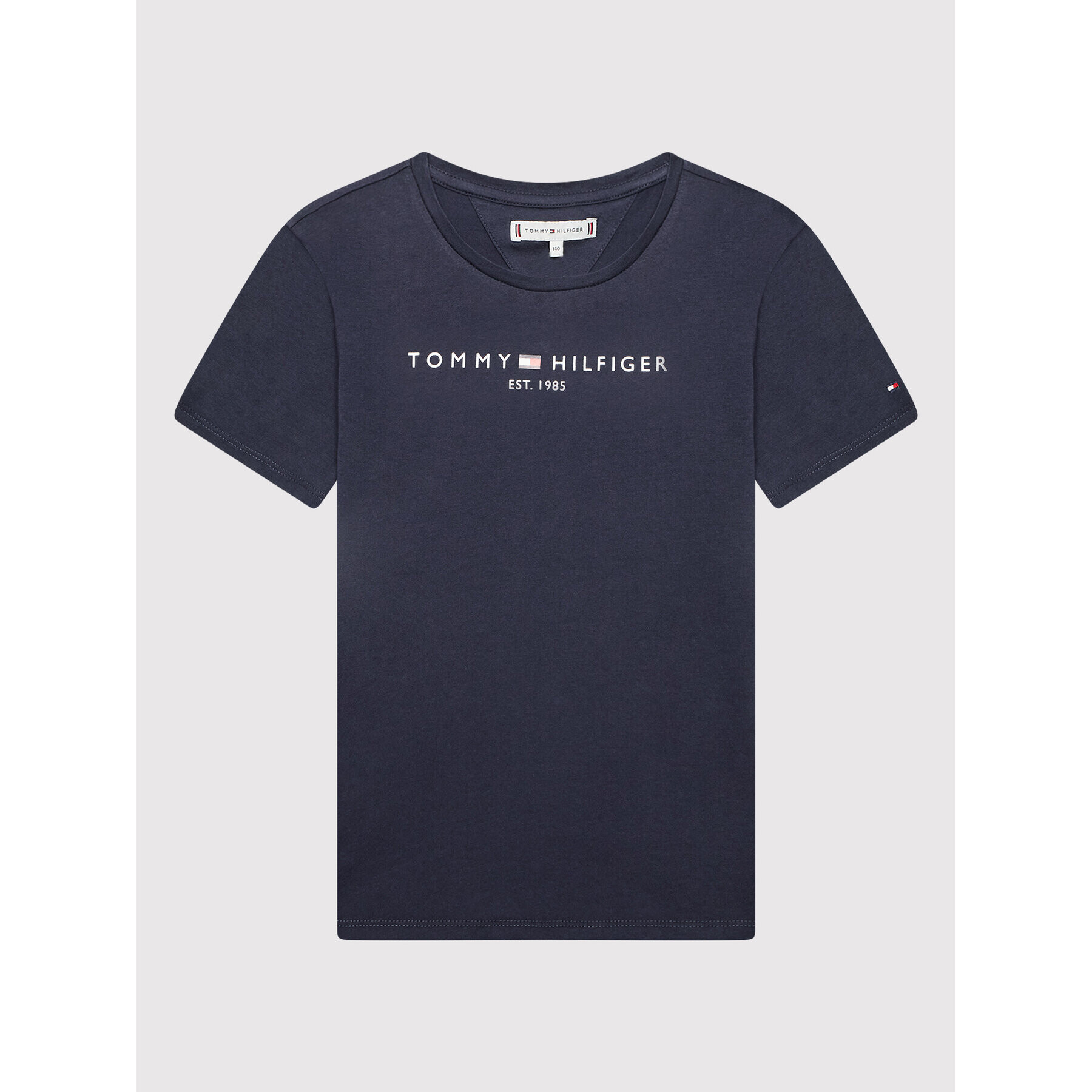 Tommy Hilfiger Комплект тишърт и панталонки Essential KG0KG06556 Тъмносин Regular Fit - Pepit.bg