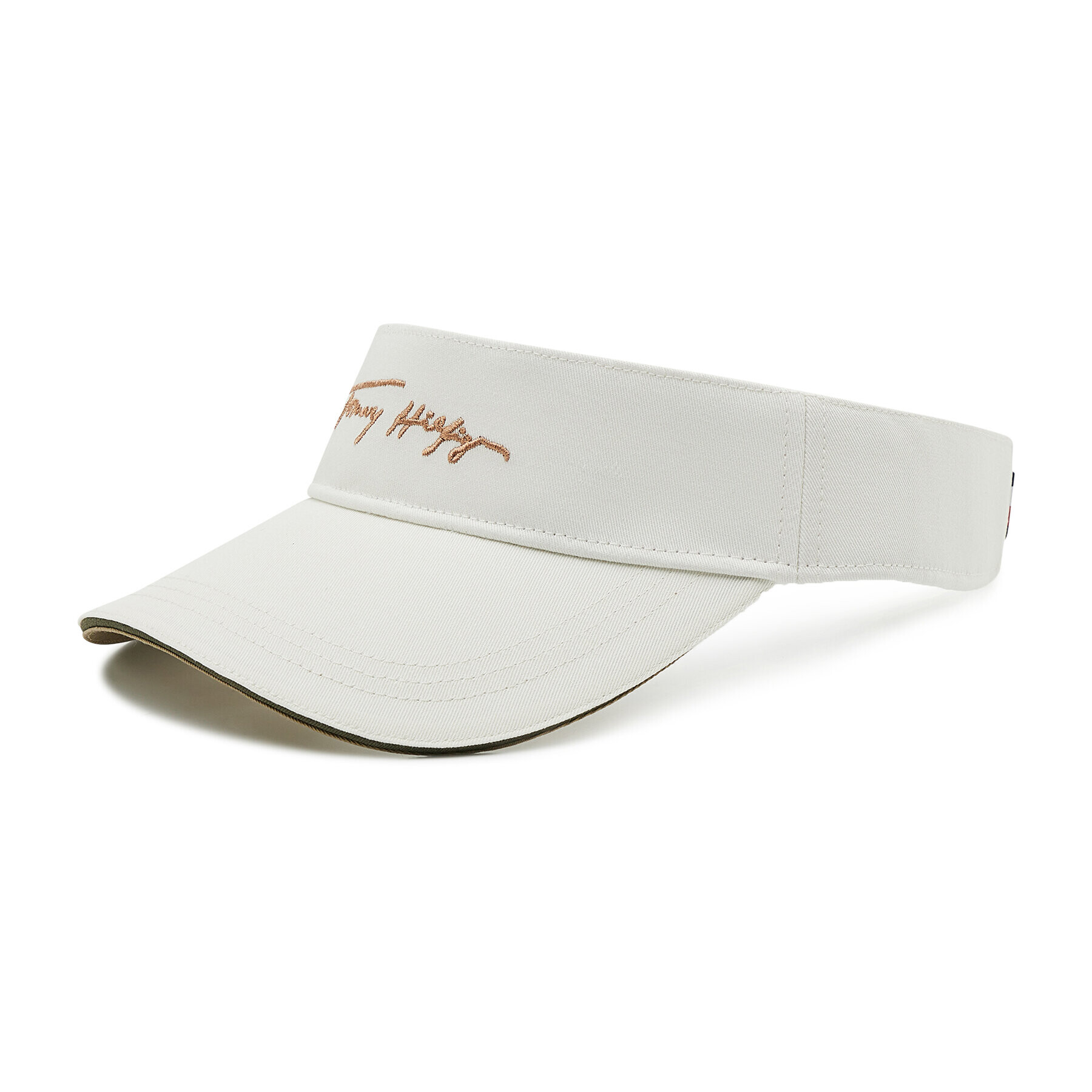 Tommy Hilfiger Козирка Iconic Signature Visor AW0AW11680 Бежов - Pepit.bg