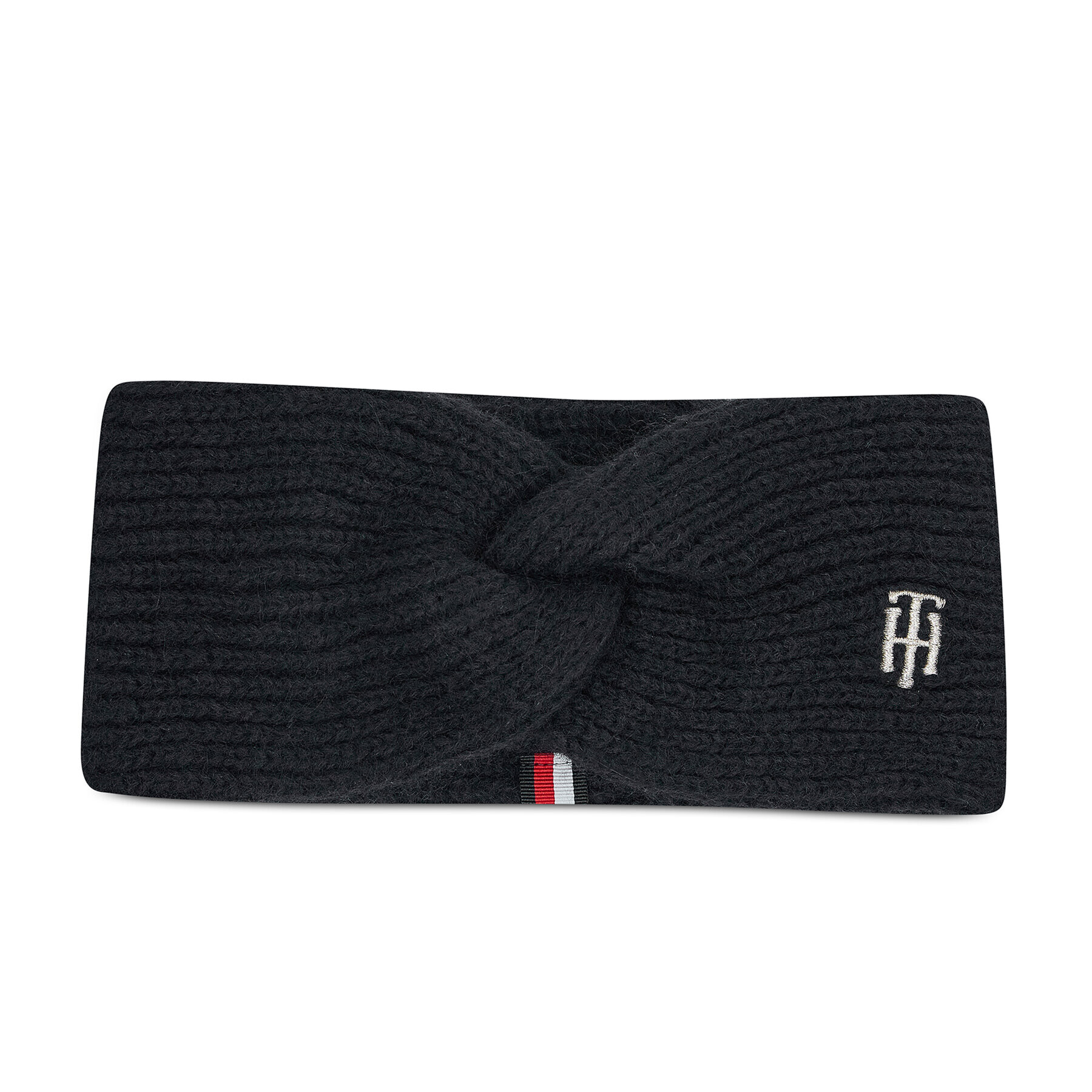 Tommy Hilfiger Лента за глава Th Effortless Headband AW0AW10620 Черен - Pepit.bg