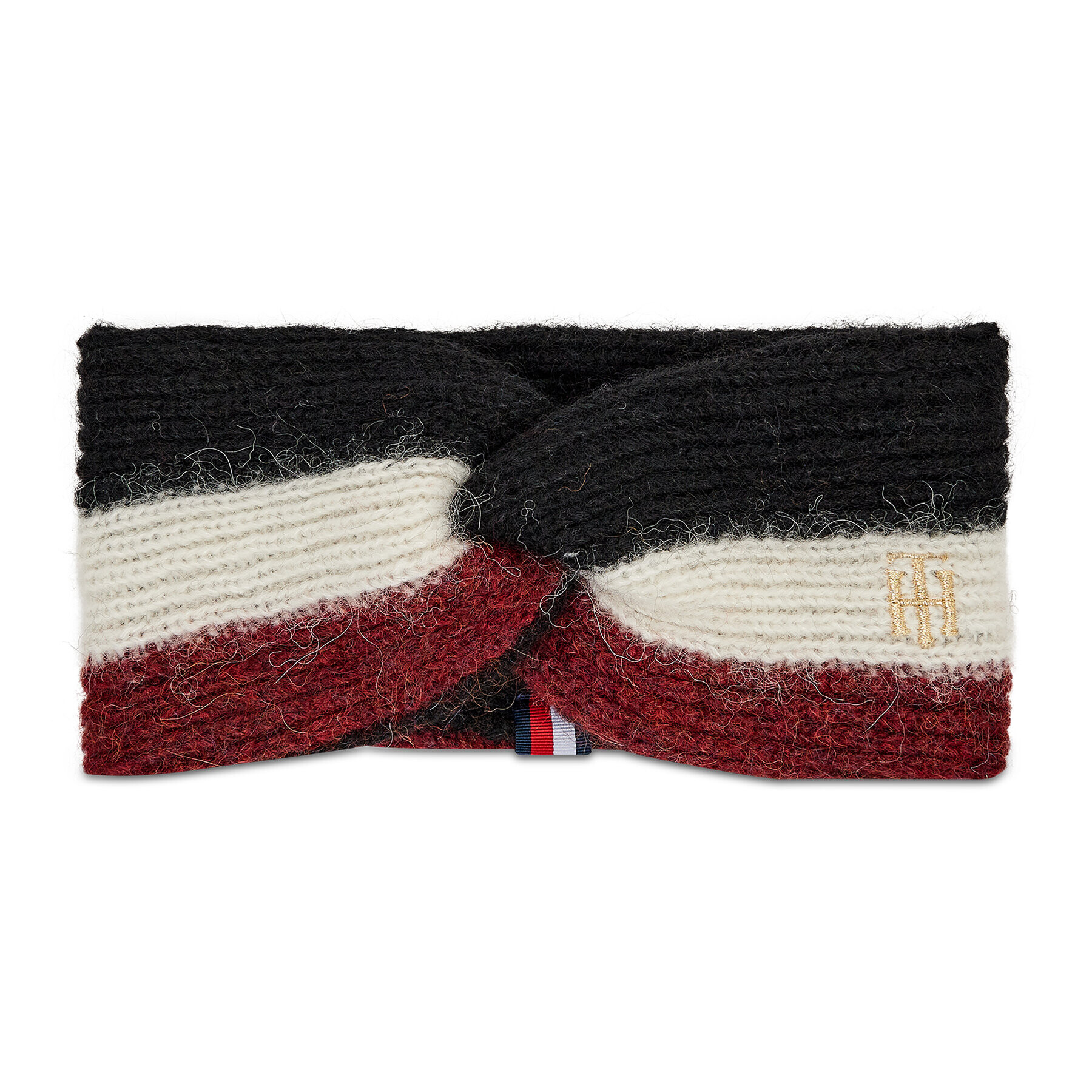 Tommy Hilfiger Лента за глава Th Effortless Headband Cb AW0AW10644 Черен - Pepit.bg