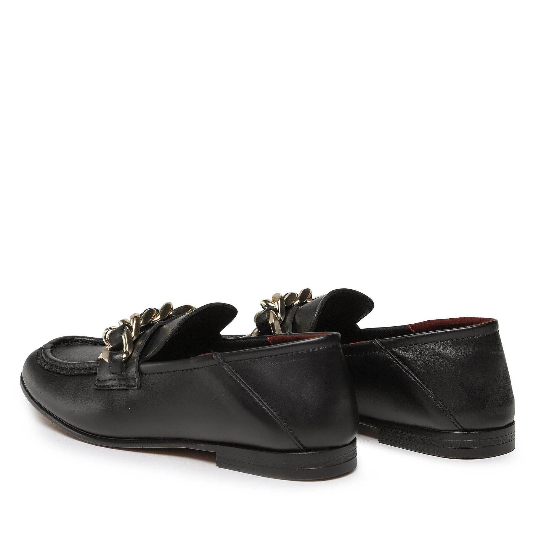 Tommy Hilfiger Лоуфъри Chain Loafer FW0FW06843 Черен - Pepit.bg