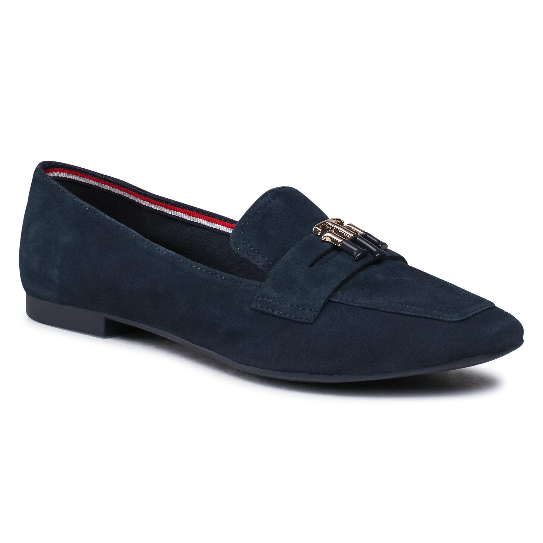 Tommy Hilfiger Лоуфъри Essential Hardware Loafer FW0FW05645 Тъмносин - Pepit.bg