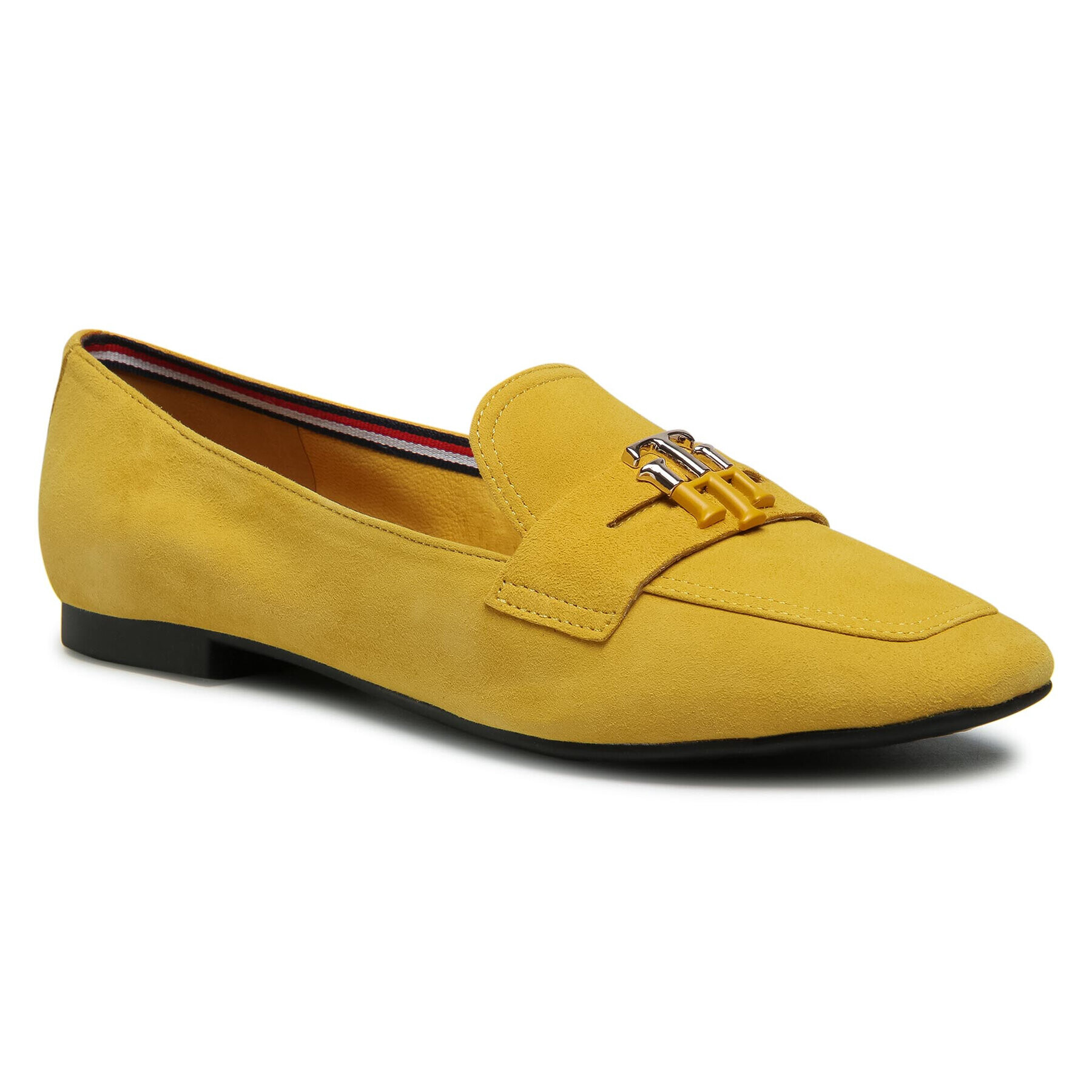 Tommy Hilfiger Лоуфъри Essential Hardware Loafer FW0FW05645 Жълт - Pepit.bg