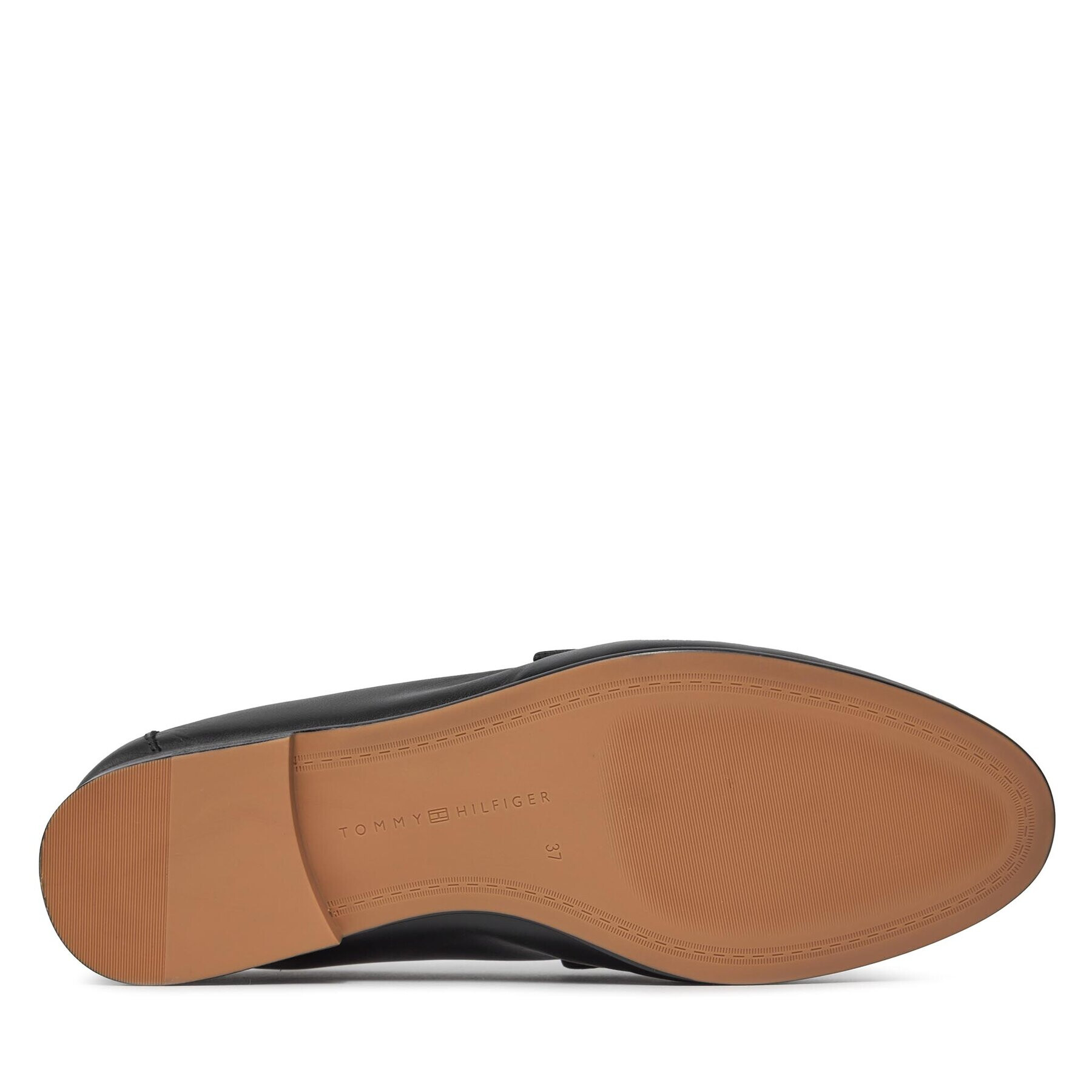 Tommy Hilfiger Лоуфъри Essential Leather Loafer FW0FW07769 Черен - Pepit.bg