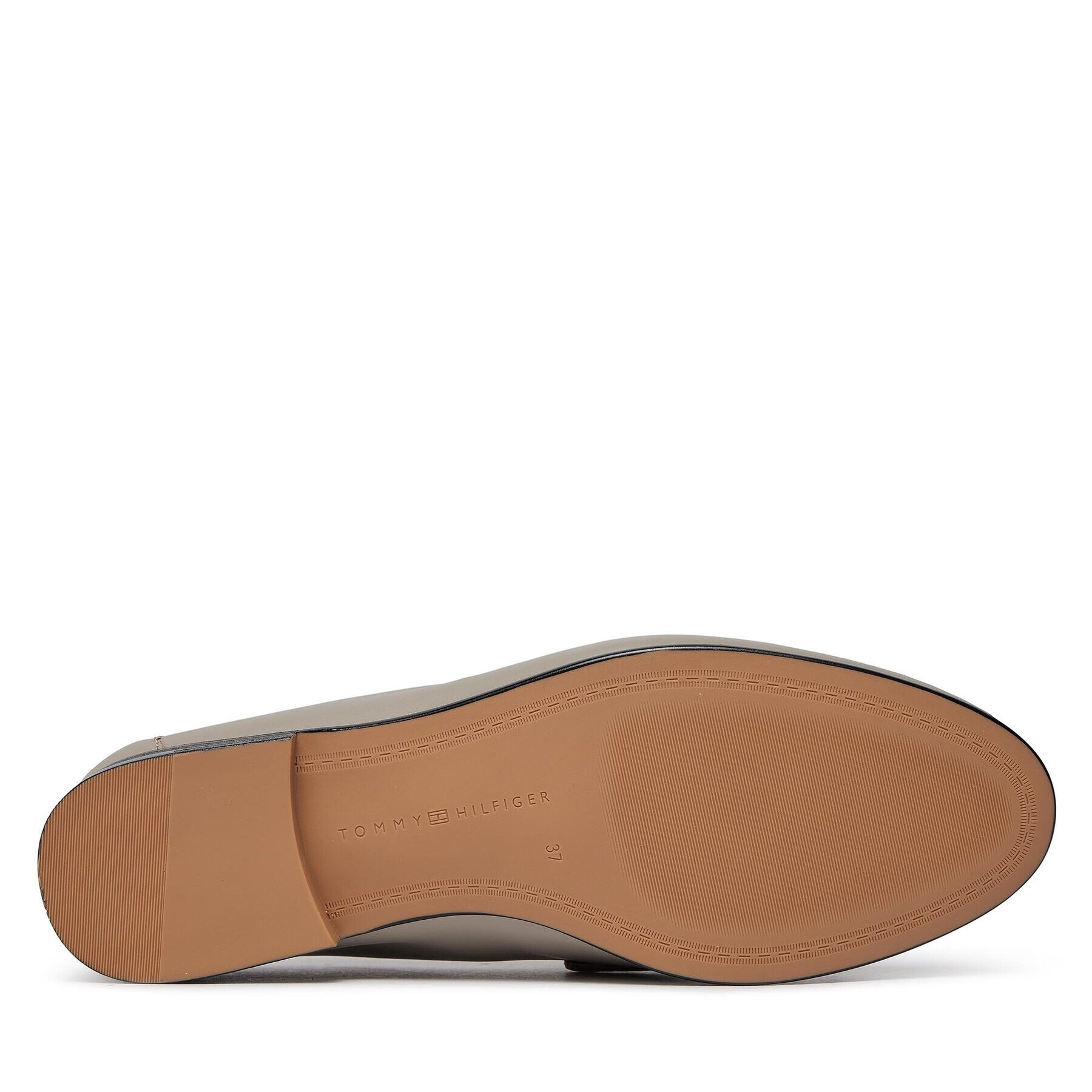 Tommy Hilfiger Лоуфъри Essential Leather Loafer FW0FW07769 Сив - Pepit.bg
