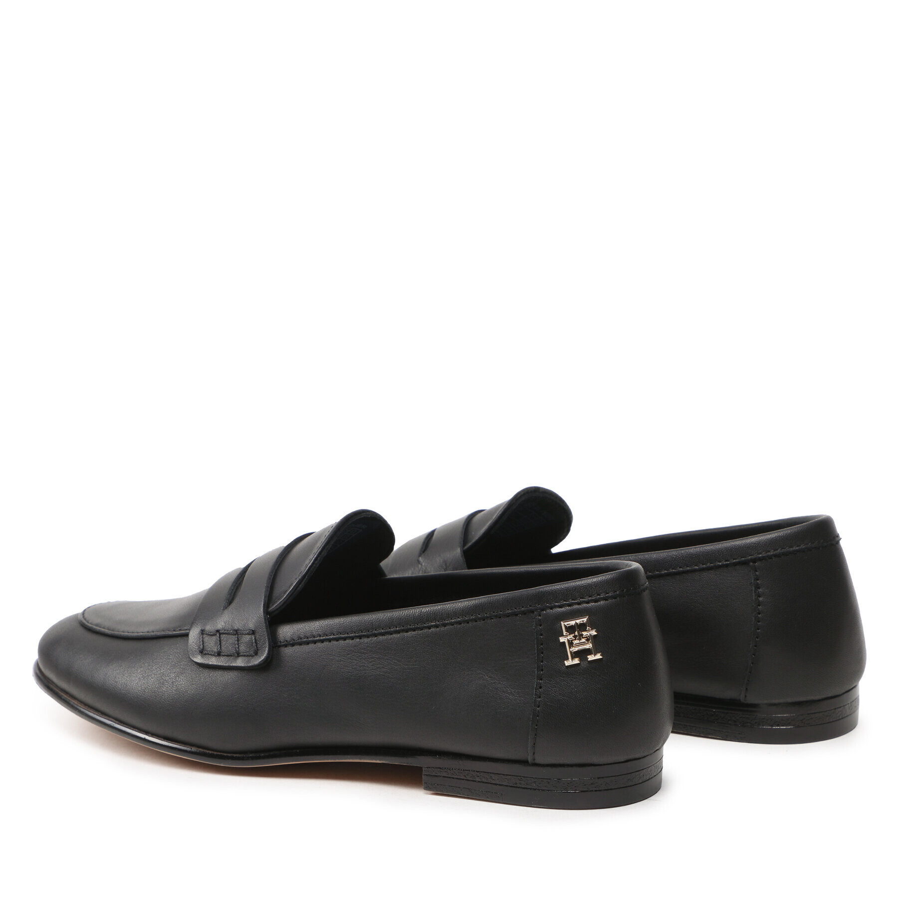 Tommy Hilfiger Лоуфъри Th Loafer FW0FW06991 Черен - Pepit.bg