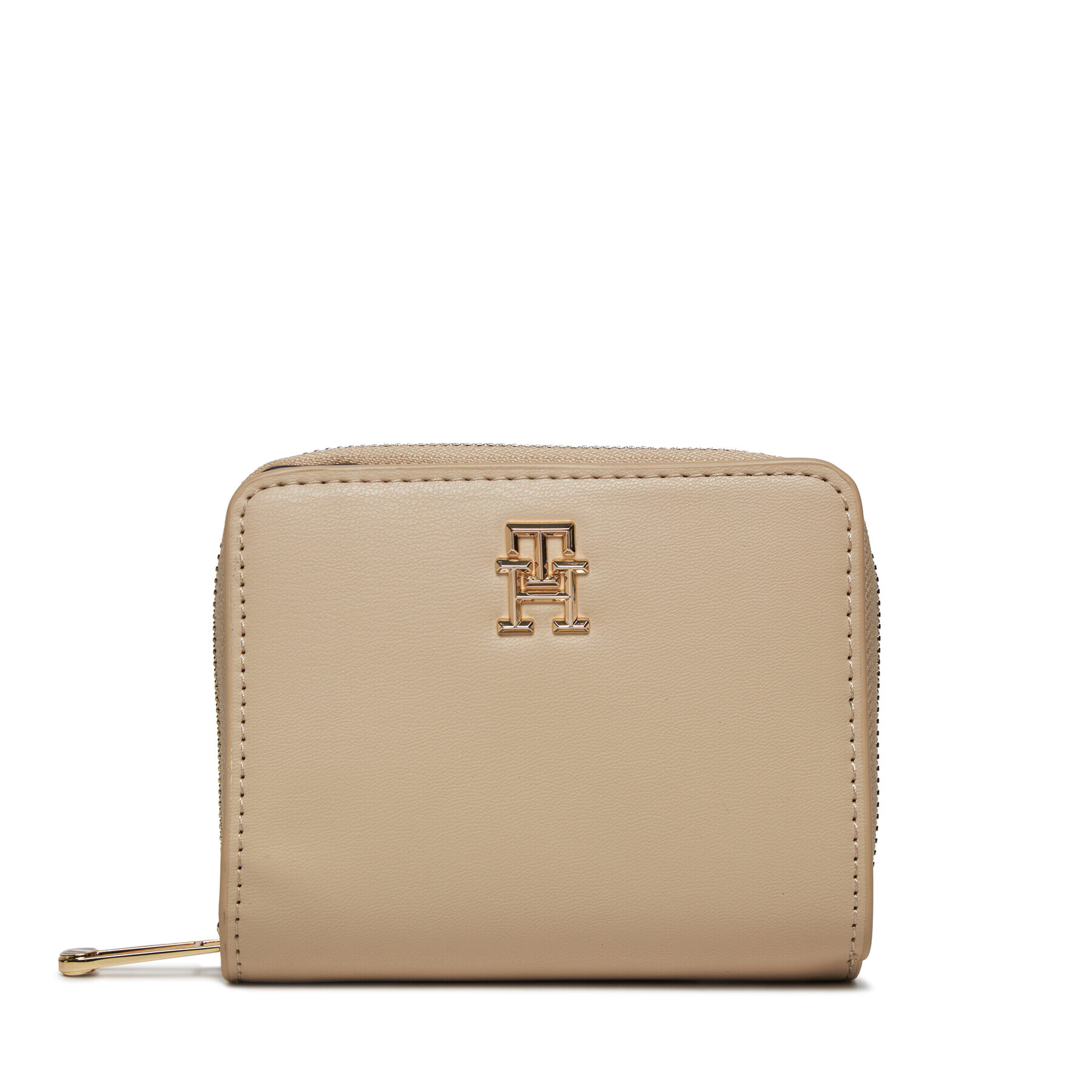 Tommy Hilfiger Малък дамски портфейл Iconic Tommy Med Za AW0AW15748 Бял - Pepit.bg