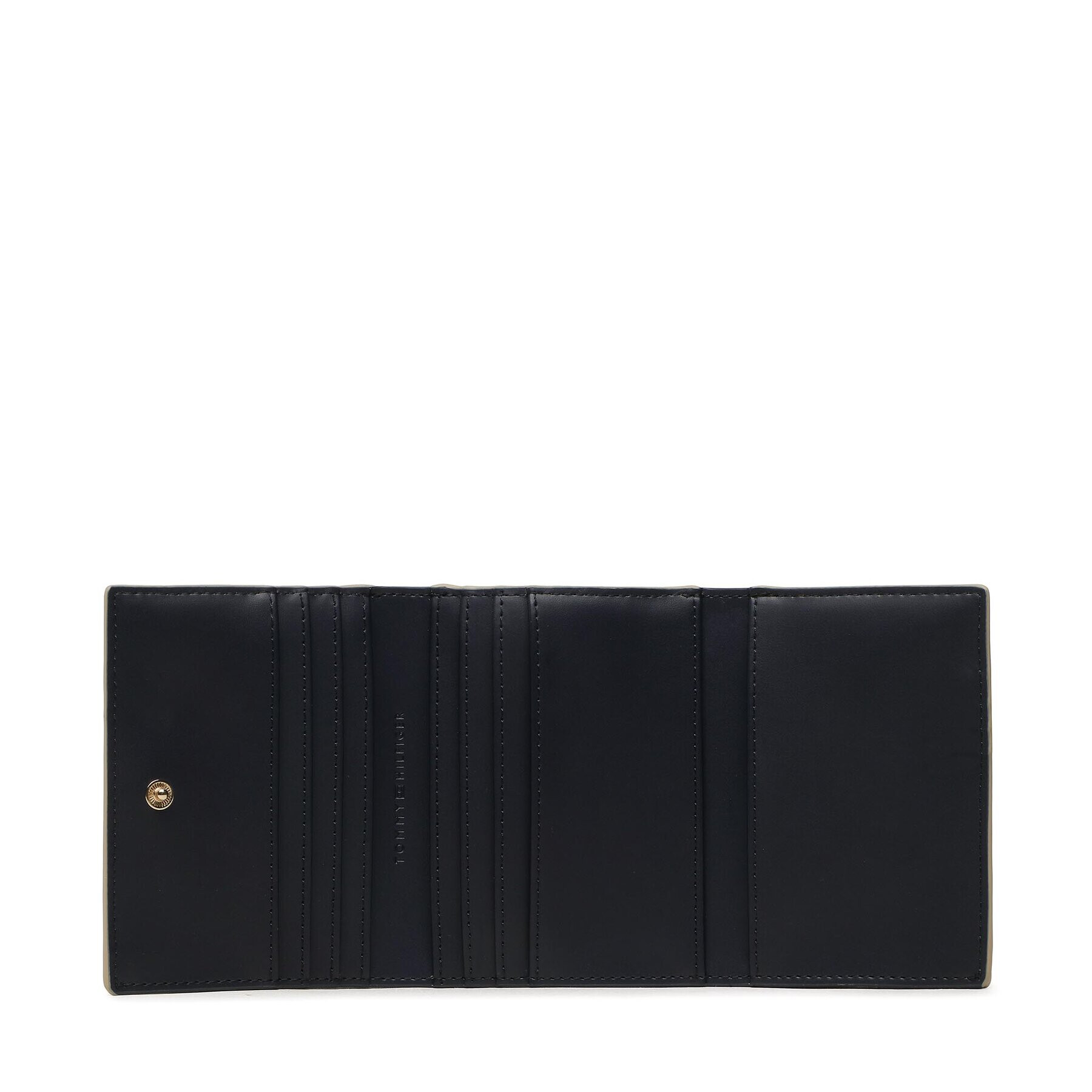 Tommy Hilfiger Малък дамски портфейл Th Casual Bi-Fold Wallet AW0AW14634 Бежов - Pepit.bg