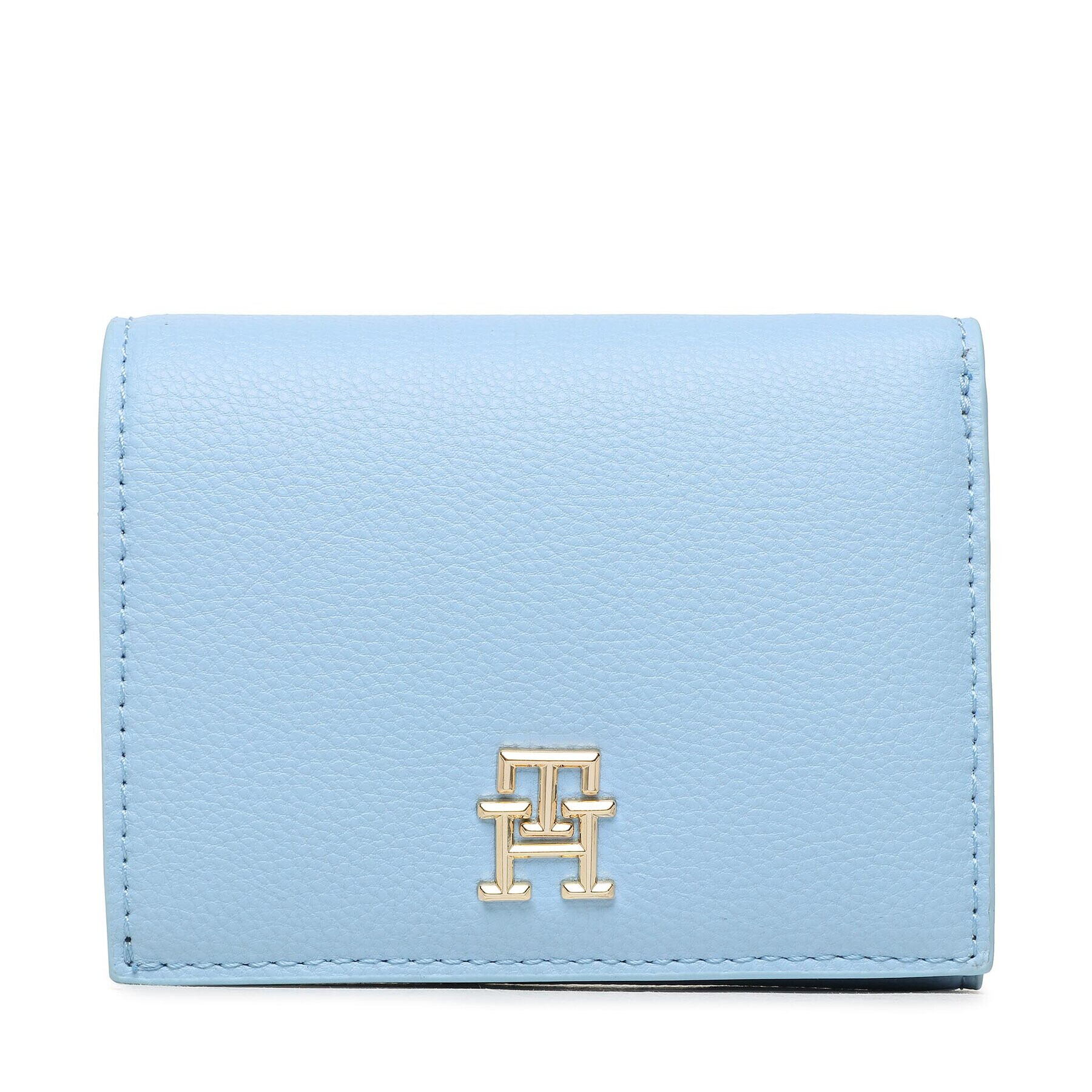 Tommy Hilfiger Малък дамски портфейл Th Casual Bi-Fold Wallet AW0AW14634 Син - Pepit.bg