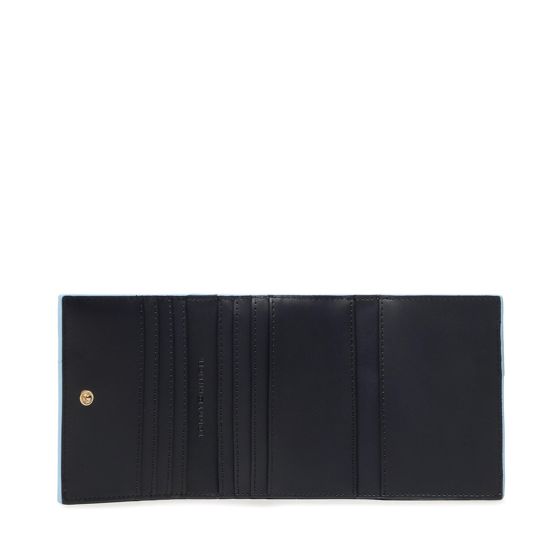 Tommy Hilfiger Малък дамски портфейл Th Casual Bi-Fold Wallet AW0AW14634 Син - Pepit.bg