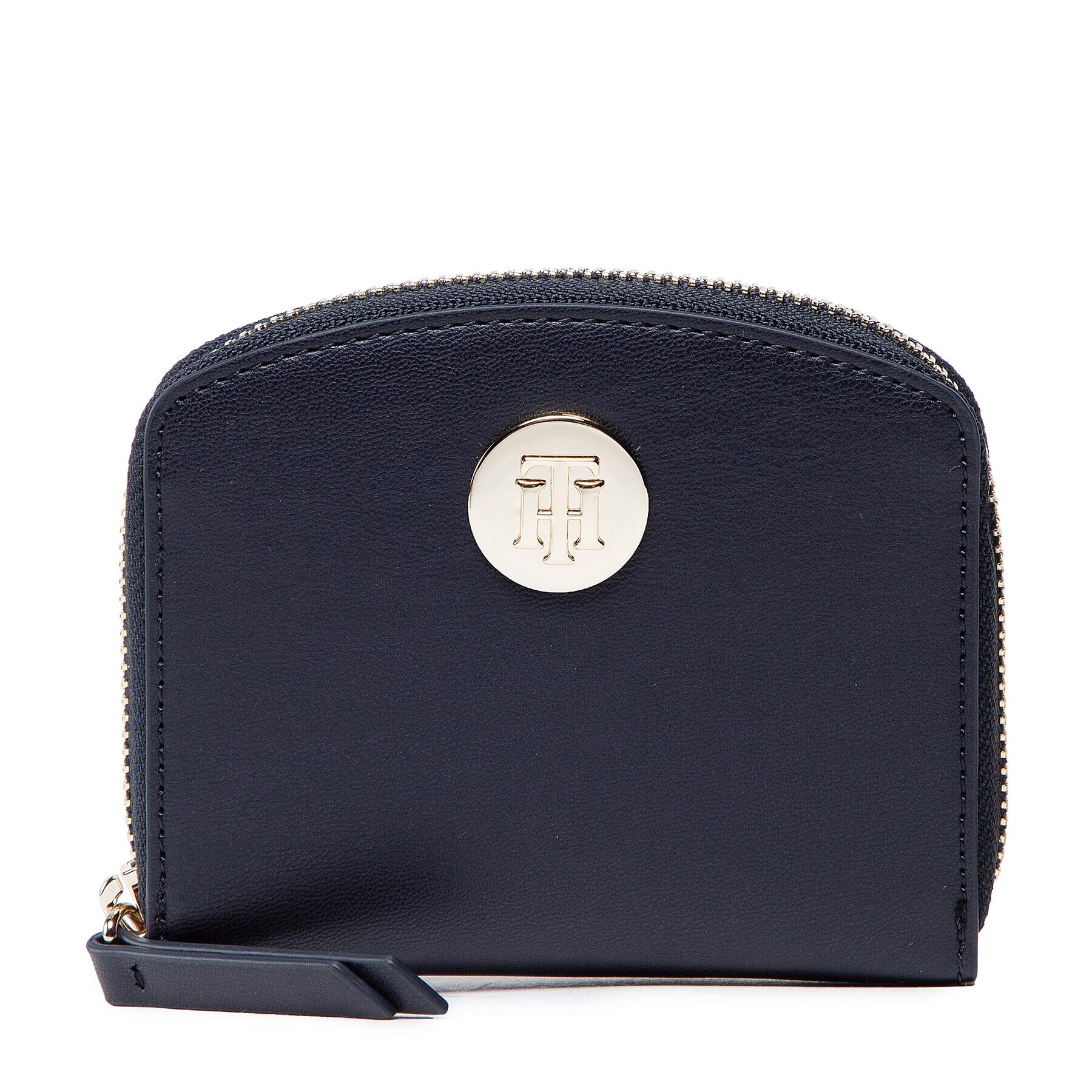 Tommy Hilfiger Малък дамски портфейл Th Chic Med Wallet AW0AW13654 Тъмносин - Pepit.bg