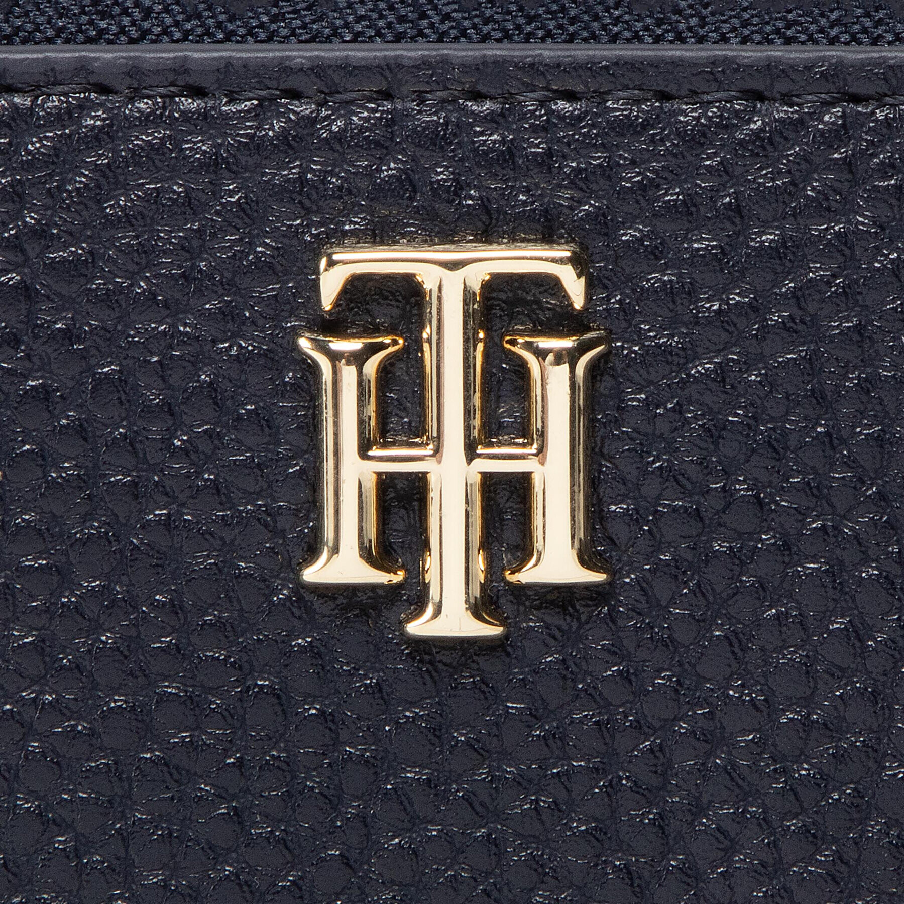 Tommy Hilfiger Малък дамски портфейл Th Element Cc Holder Corp AW0AW12080 Тъмносин - Pepit.bg