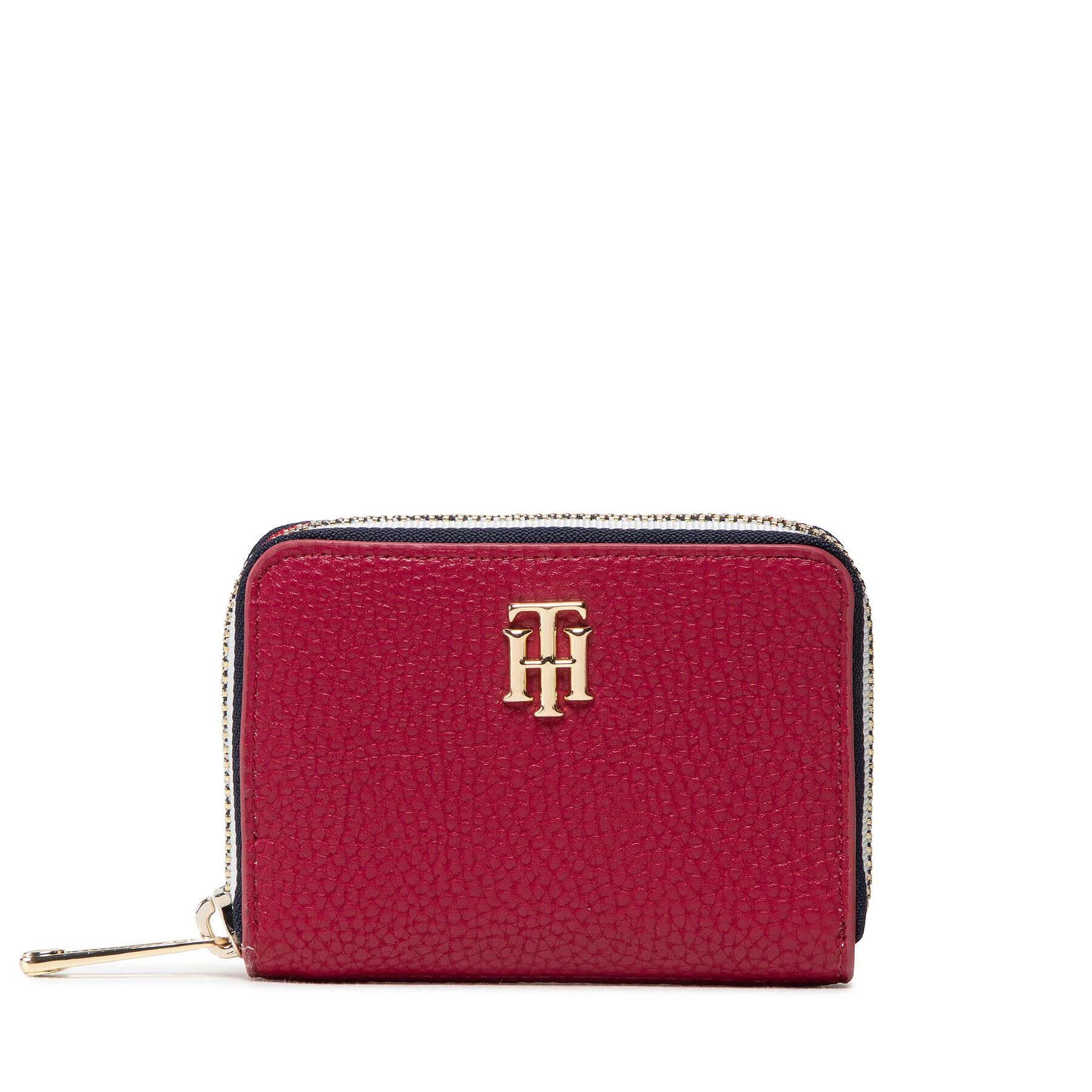 Tommy Hilfiger Малък дамски портфейл Th Element Cc Holder AW0AW12075 Розов - Pepit.bg