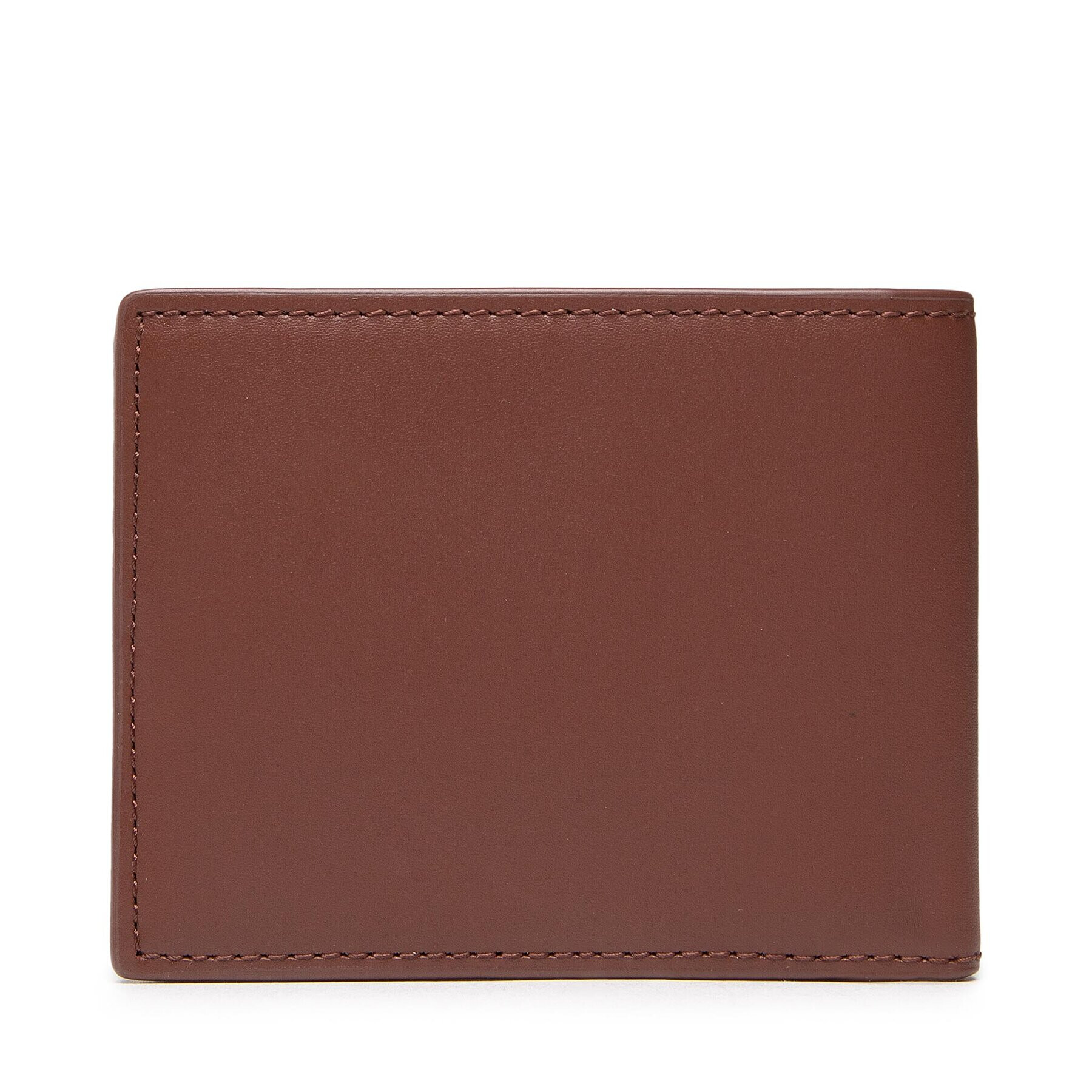 Tommy Hilfiger Малък мъжки портфейл Th Modern Leather Mini Cc Wallet AM0AM10617 Кафяв - Pepit.bg