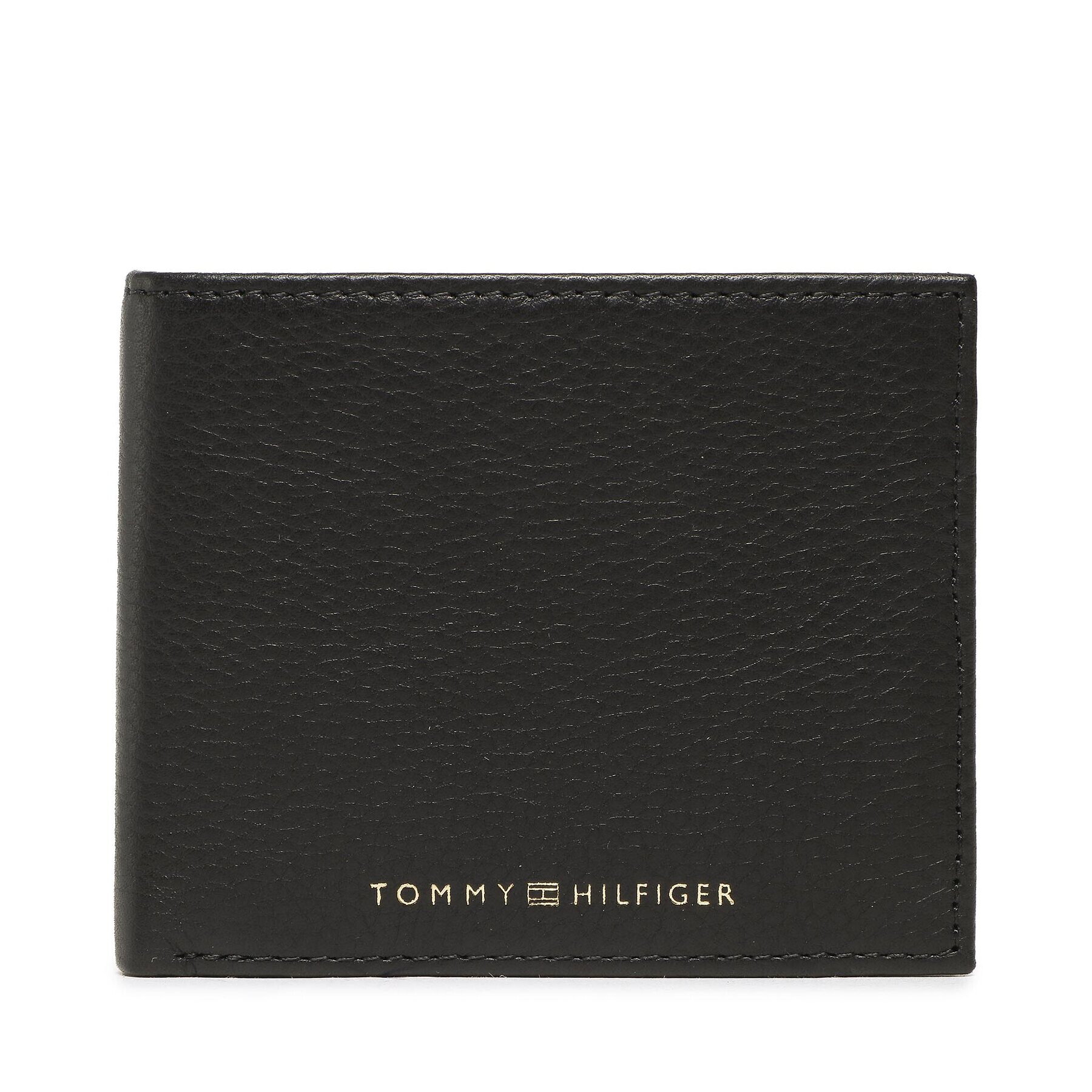 Tommy Hilfiger Малък мъжки портфейл Th Premium Mini Cc Wallet AM0AM10606 Черен - Pepit.bg