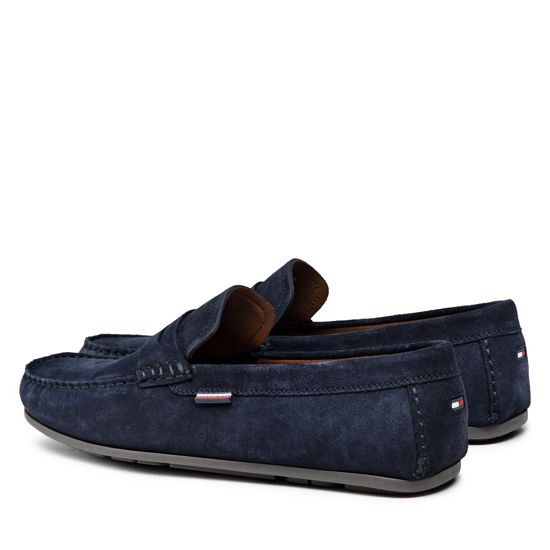 Tommy Hilfiger Мокасини Classic Suede Penny Loafer FM0FM02725 Тъмносин - Pepit.bg