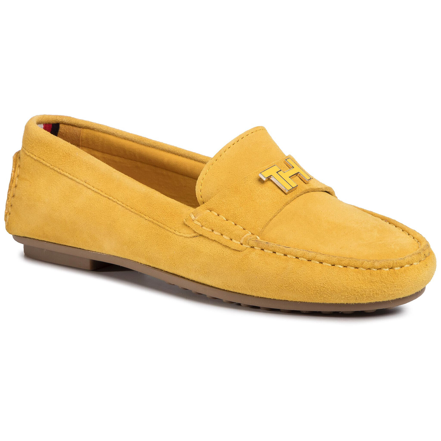 Tommy Hilfiger Мокасини Hardware Mocassin FW0FW04767 Жълт - Pepit.bg