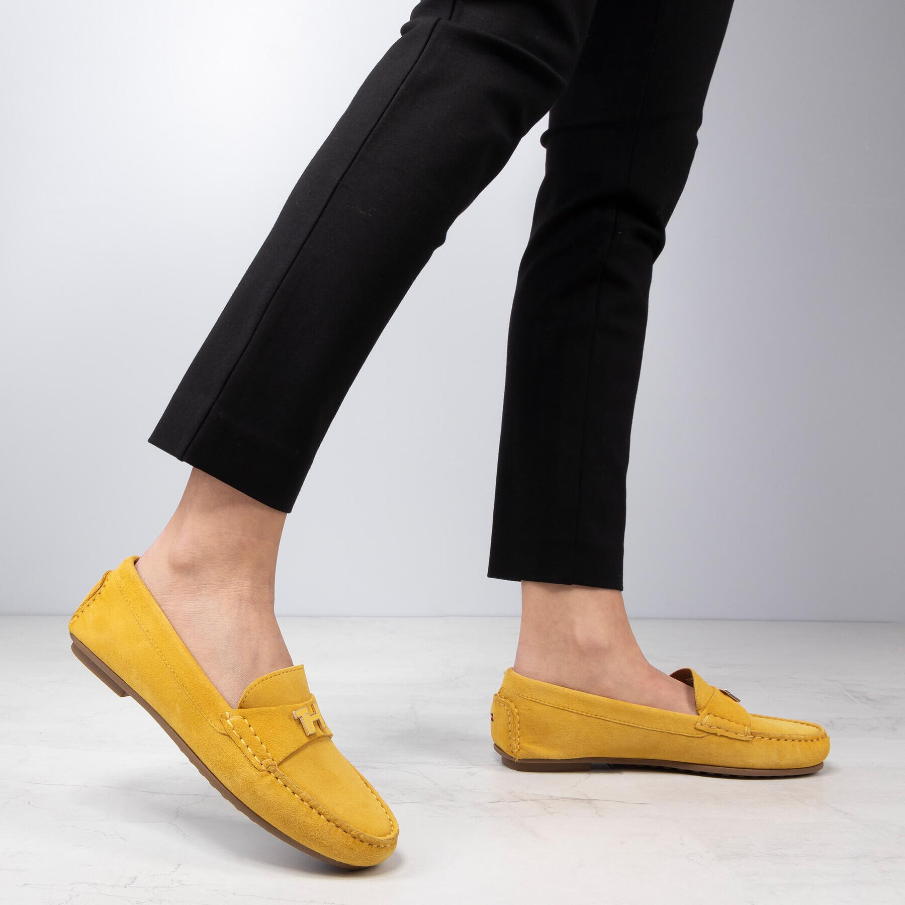 Tommy Hilfiger Мокасини Hardware Mocassin FW0FW04767 Жълт - Pepit.bg