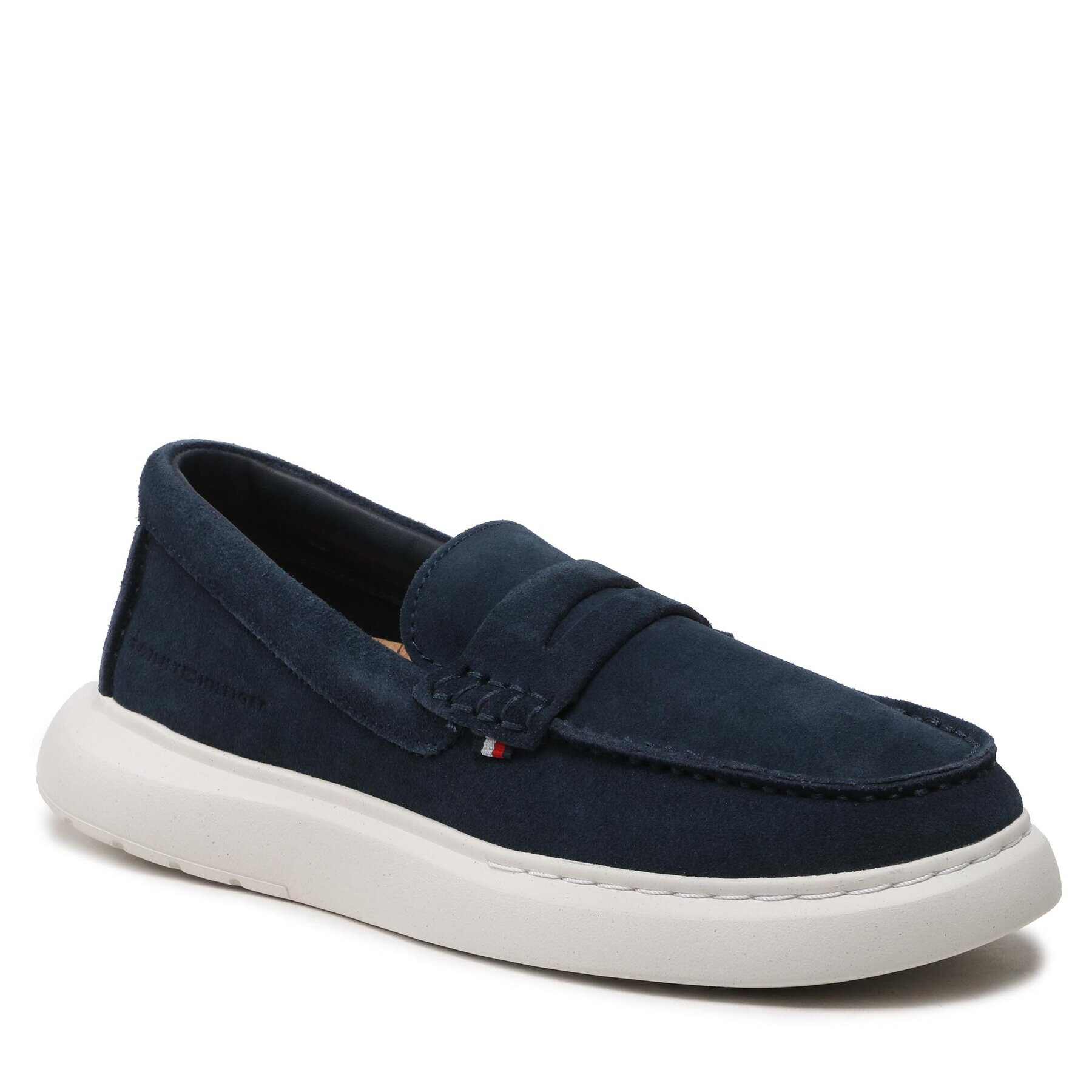 Tommy Hilfiger Мокасини Hybrid Loafer FM0FM04440 Тъмносин - Pepit.bg