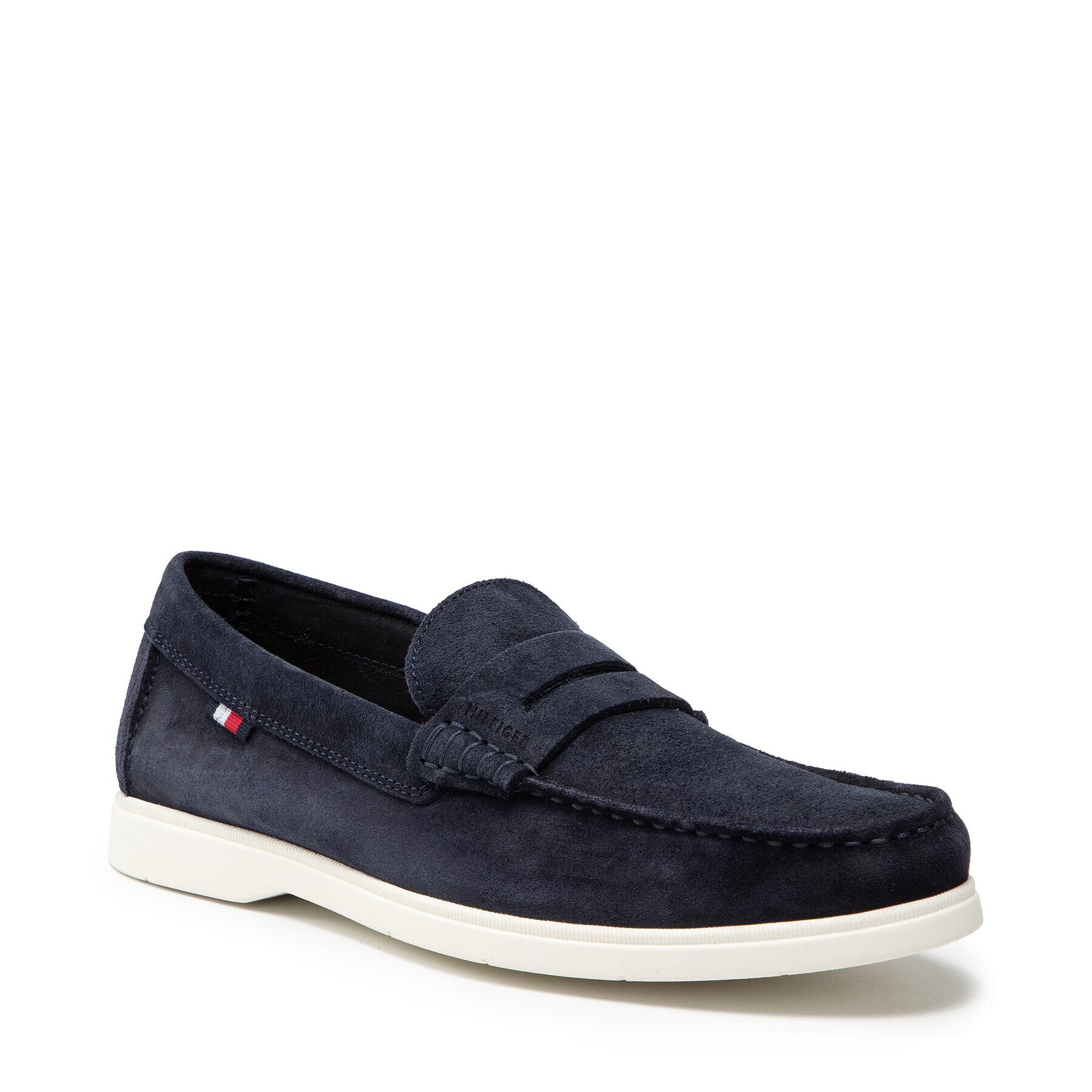 Tommy Hilfiger Мокасини Sustainable Loafer Shoe FM0FM03603 Тъмносин - Pepit.bg