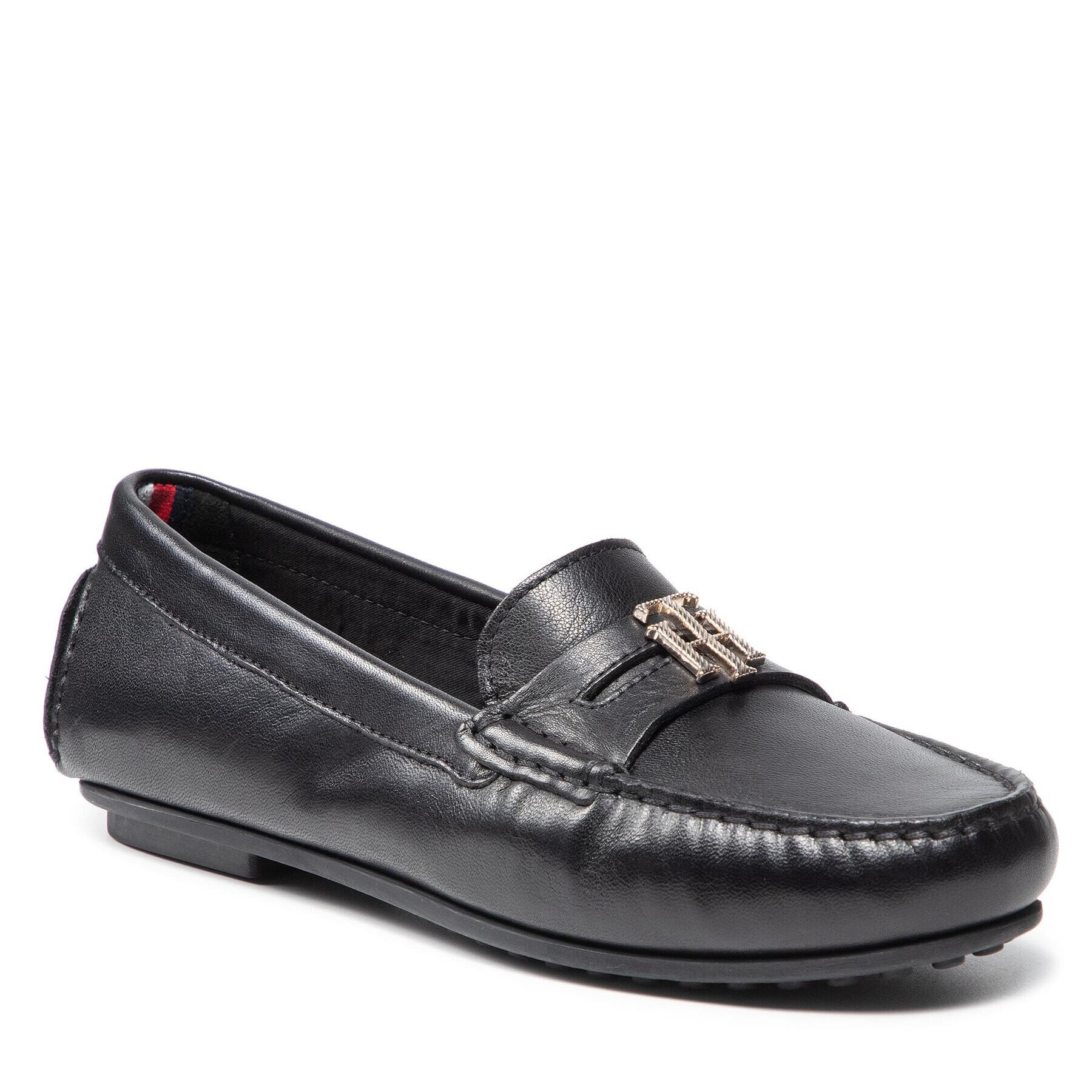 Tommy Hilfiger Мокасини TH Hardware Mocassin FW0FW05956 Черен - Pepit.bg