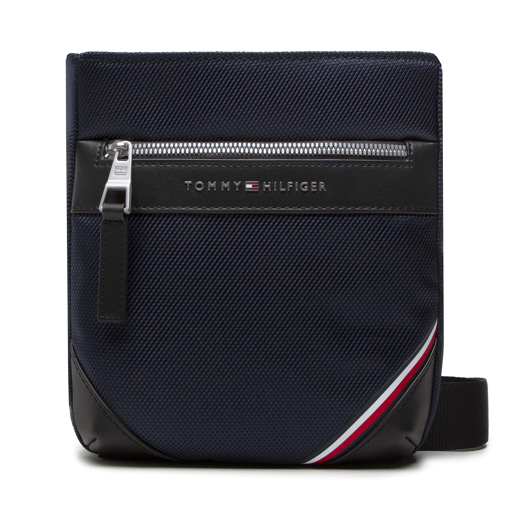 Tommy Hilfiger Мъжка чантичка 1985 Nylon Mini Crossover AM0AM08445 Тъмносин - Pepit.bg