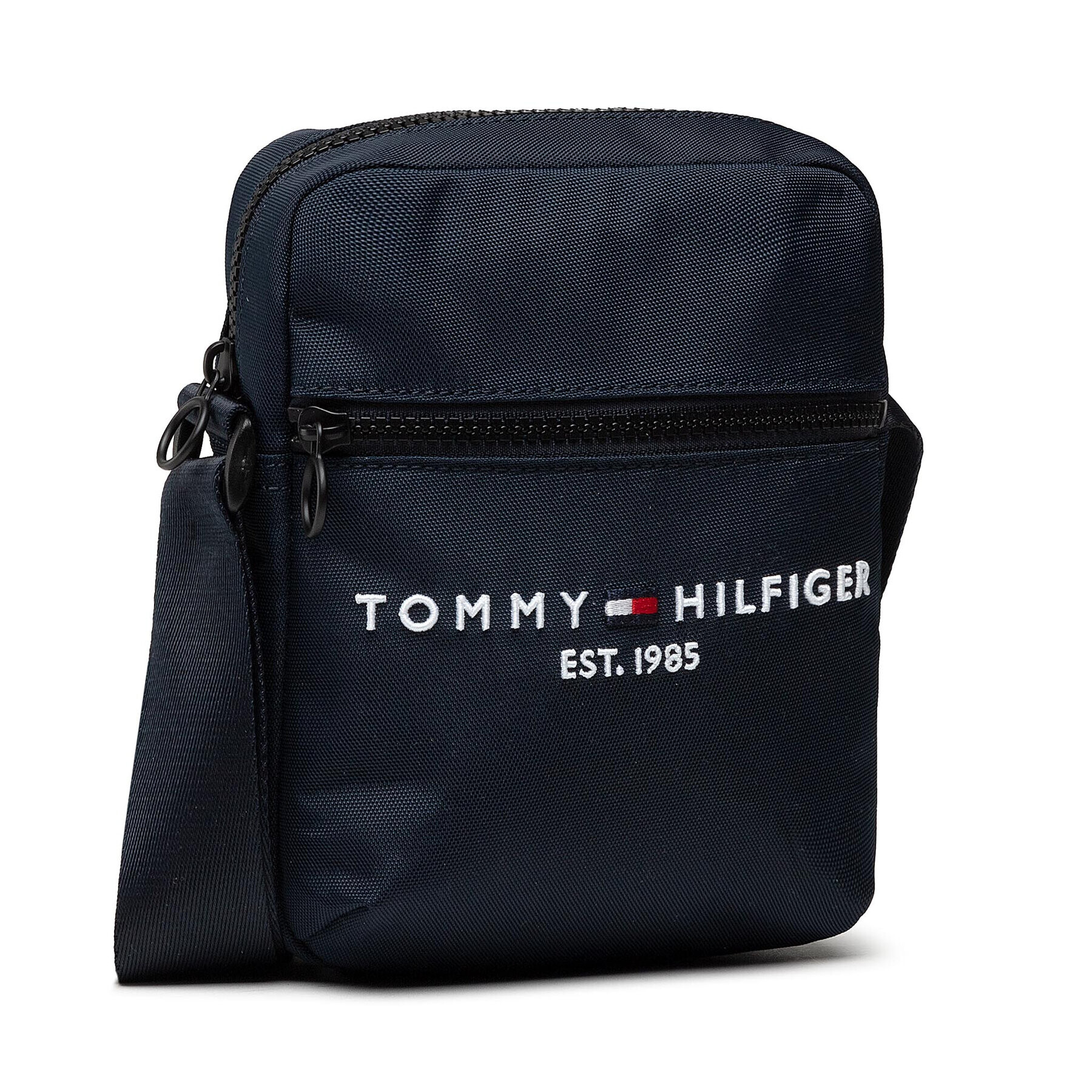 Tommy Hilfiger Мъжка чантичка Established Mini Reporter AM0AM07547 Тъмносин - Pepit.bg