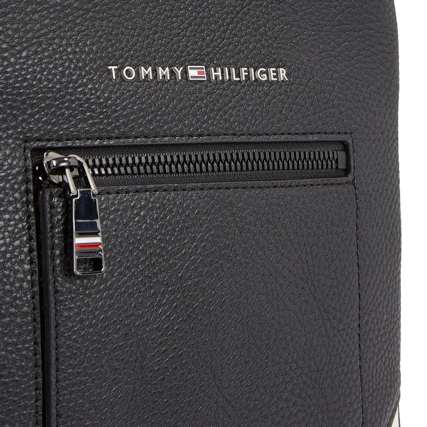 Tommy Hilfiger Мъжка чантичка Th Central Mini Crossover AM0AM11581 Черен - Pepit.bg