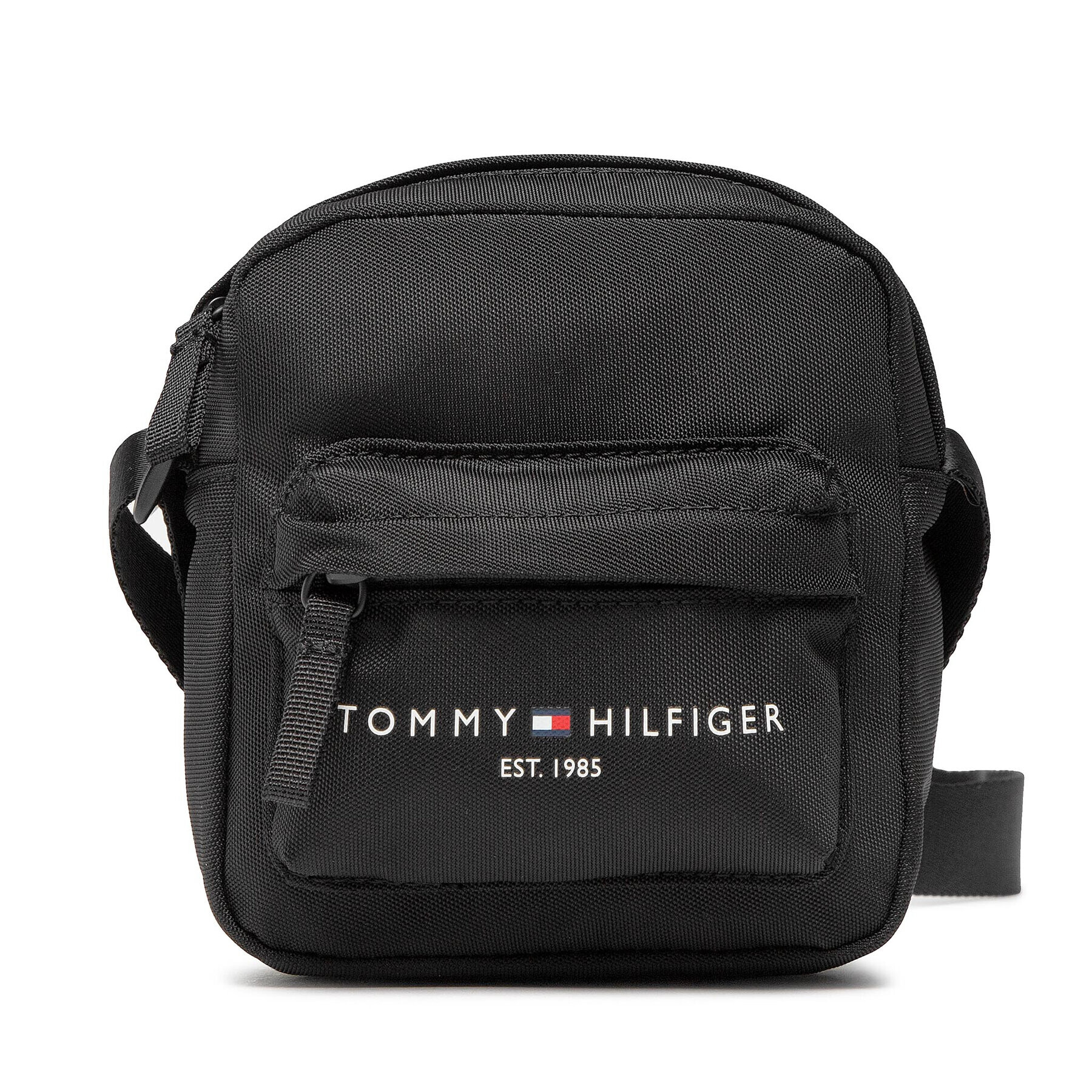 Tommy Hilfiger Мъжка чантичка Th Established Crossover AU0AU01494 Черен - Pepit.bg