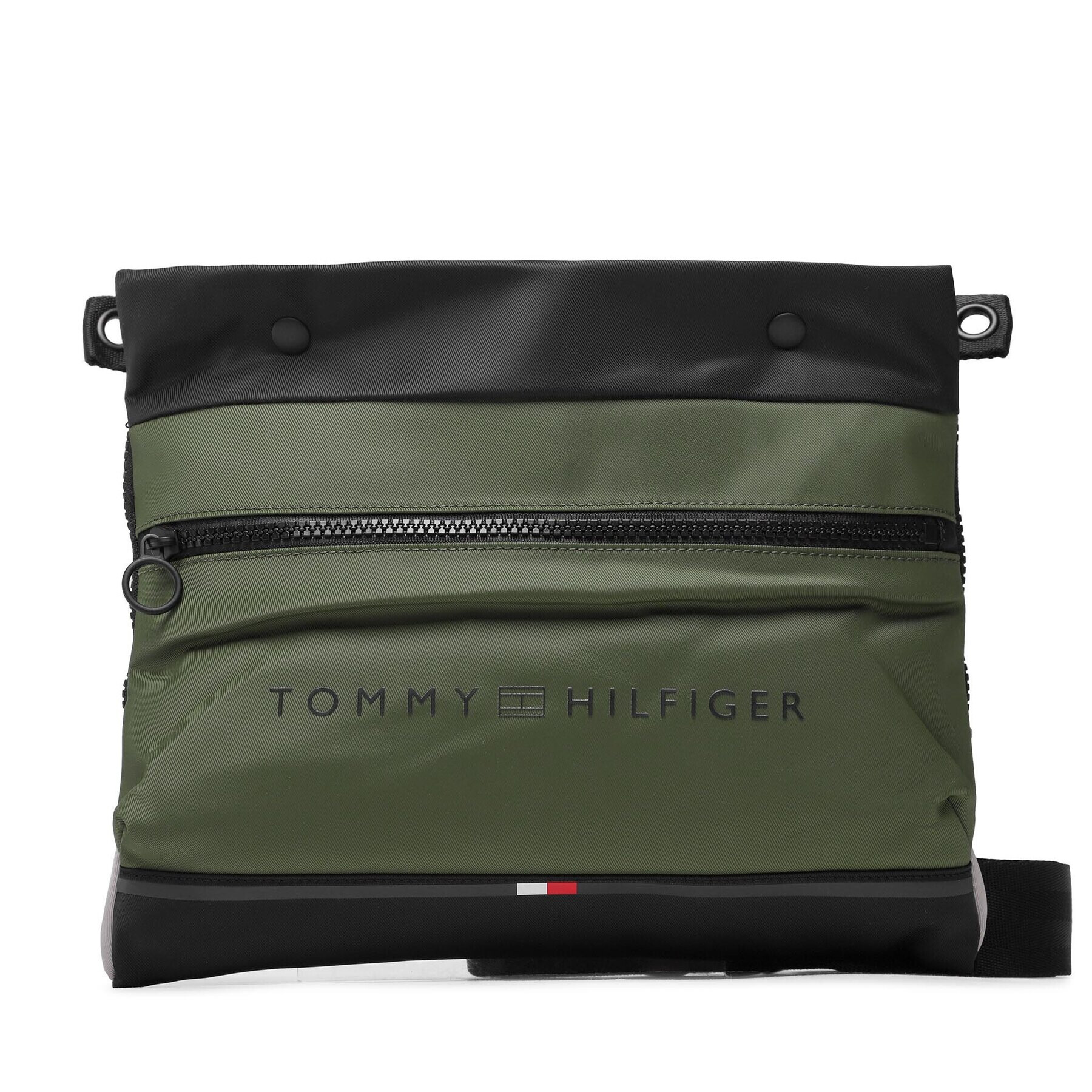 Tommy Hilfiger Мъжка чантичка Th Urban Essential Ew Crossover AM0AM10919 Зелен - Pepit.bg