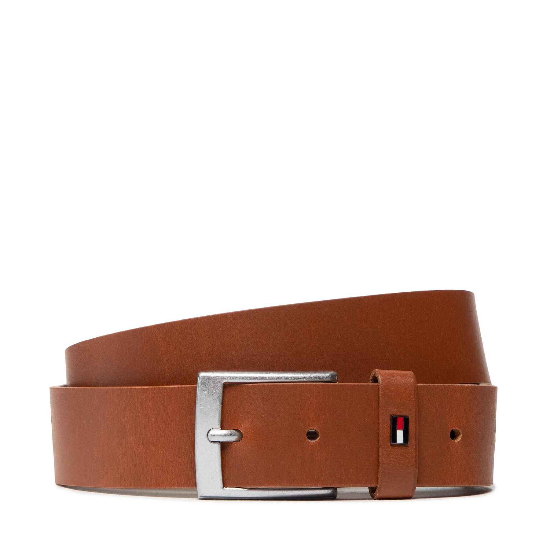 Tommy Hilfiger Мъжки колан Adan 3.5 AM0AM09405 Кафяв - Pepit.bg