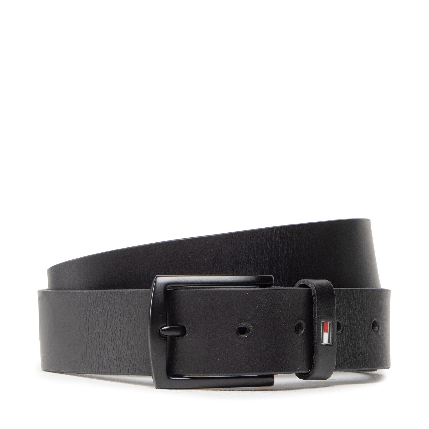 Tommy Hilfiger Мъжки колан Denton Matte 3.5 AM0AM08362 Черен - Pepit.bg