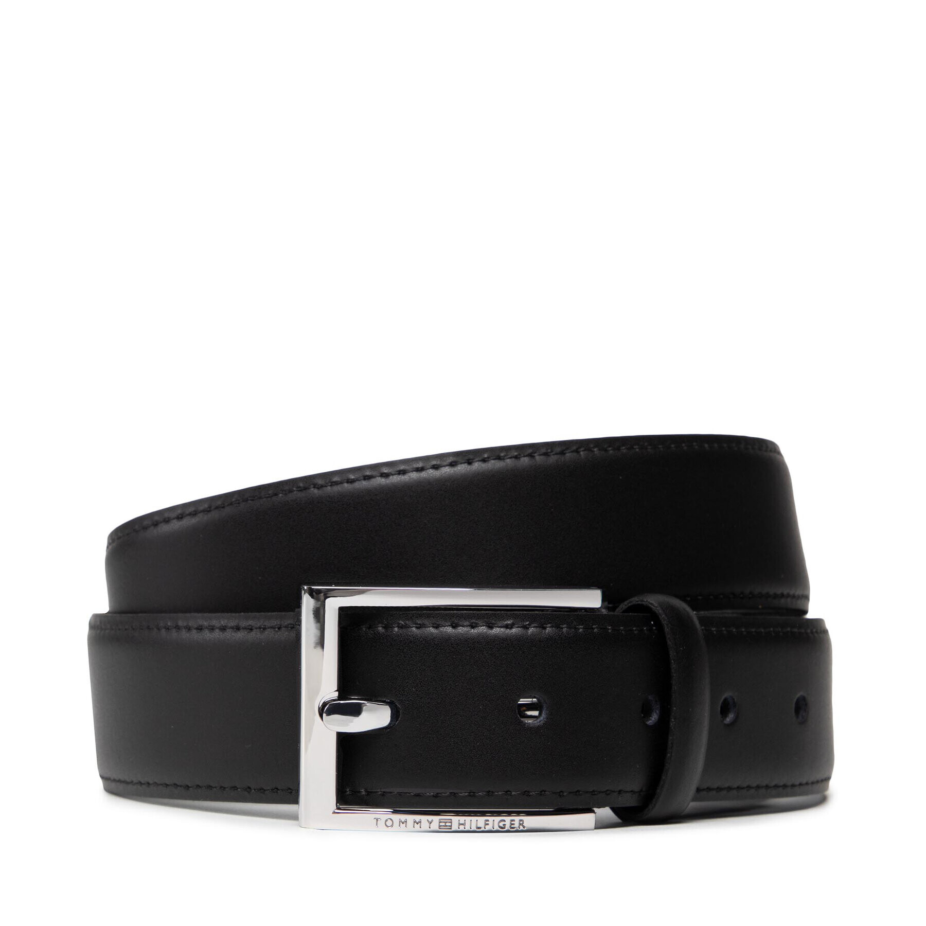 Tommy Hilfiger Мъжки колан Formal Belt 3.5 AM0AM08294 Черен - Pepit.bg