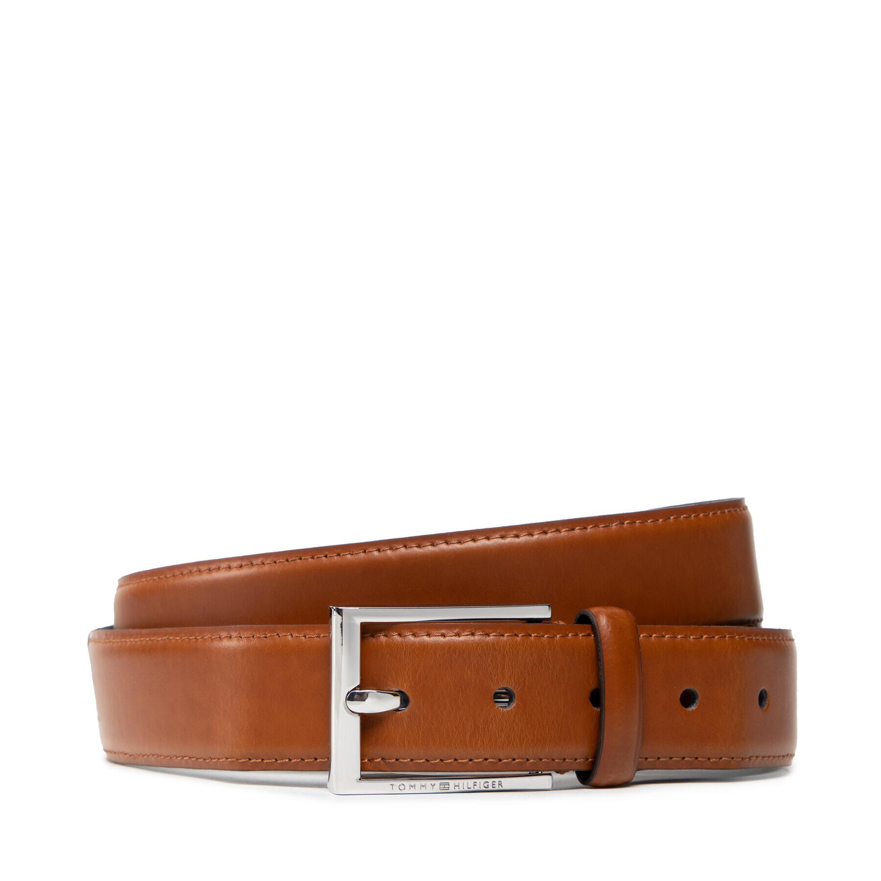 Tommy Hilfiger Мъжки колан Formal Belt 3.5 AM0AM08294 Кафяв - Pepit.bg