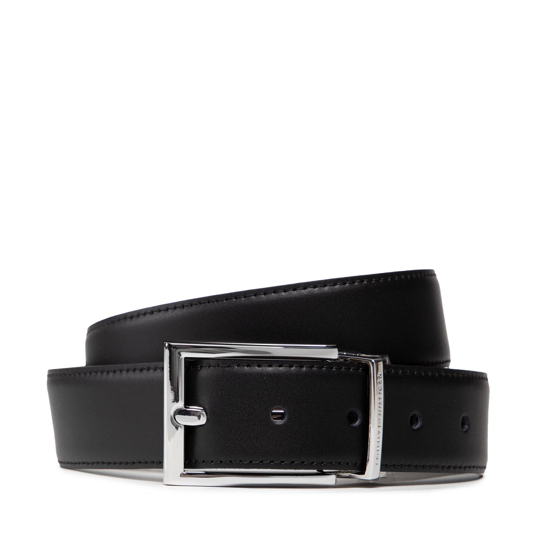 Tommy Hilfiger Мъжки колан Formal Reyersible Belt 3.5 AM0AM08293 Черен - Pepit.bg