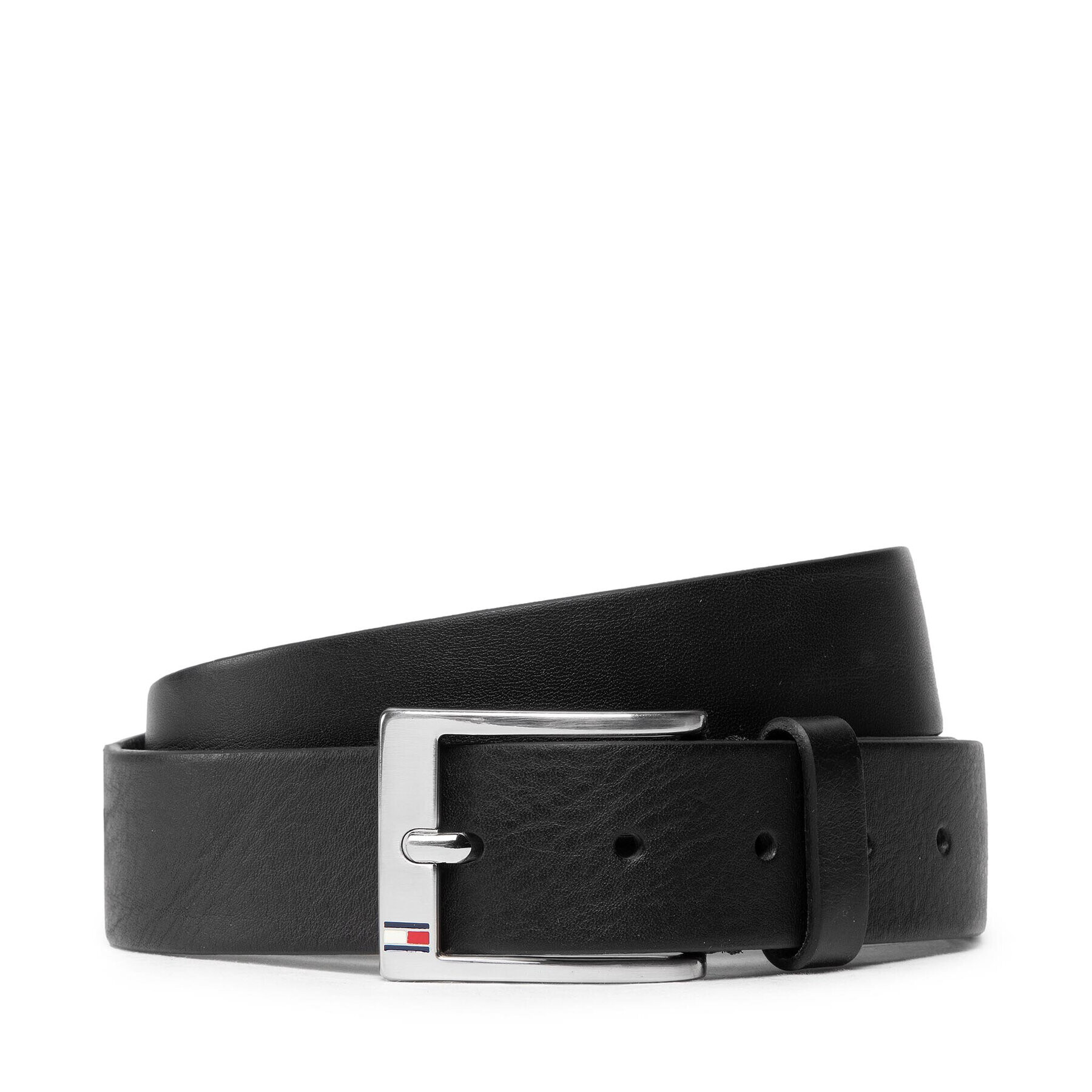 Tommy Hilfiger Мъжки колан New Aly Belt AM0AM08363 Черен - Pepit.bg