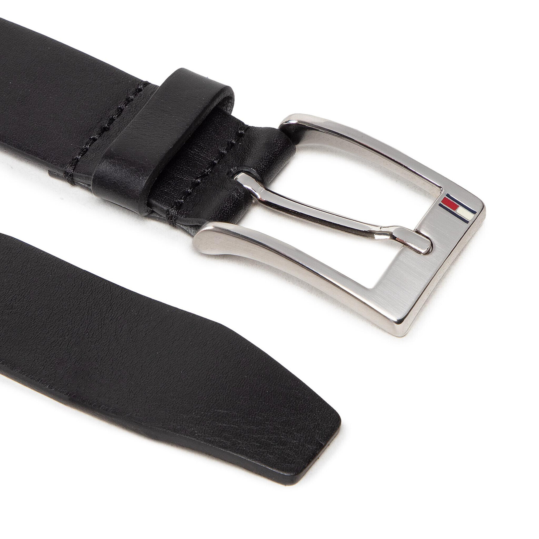 Tommy Hilfiger Мъжки колан New Aly Belt AM0AM08363 Черен - Pepit.bg
