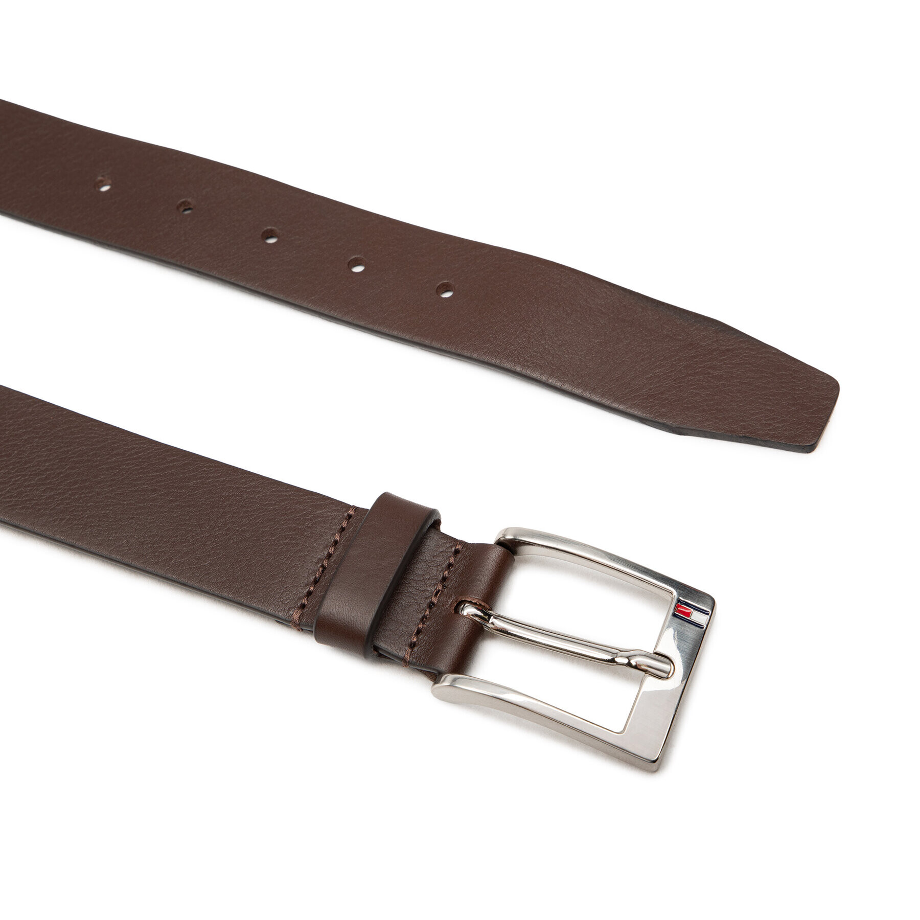 Tommy Hilfiger Мъжки колан New Aly Belt AM0AM08363 Кафяв - Pepit.bg