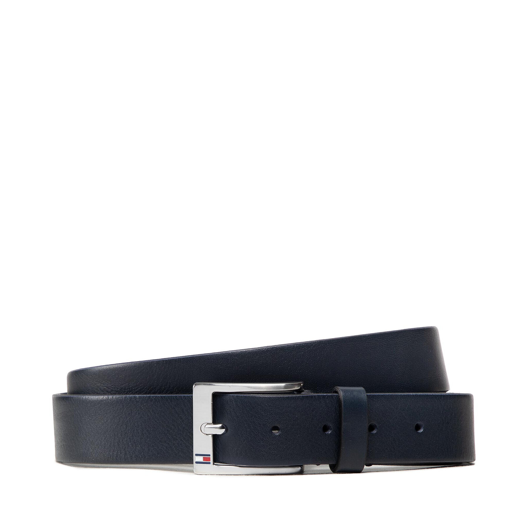 Tommy Hilfiger Мъжки колан New Aly Belt AM0AM08363 Тъмносин - Pepit.bg