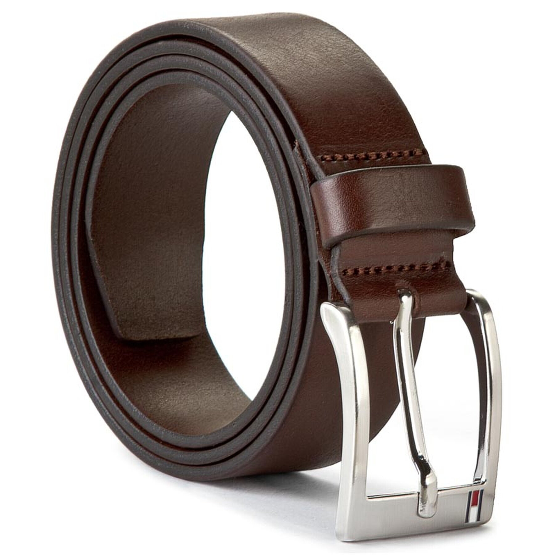 Tommy Hilfiger Мъжки колан New Aly Belt E367895011 90 Кафяв - Pepit.bg